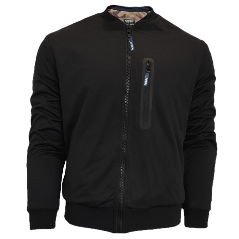 Kurtka dwustronna Haasta MA-1 Flyers - czarna / wz.93