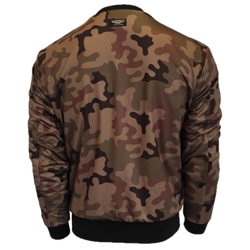 Kurtka dwustronna Haasta MA-1 Flyers - czarna / wz.93