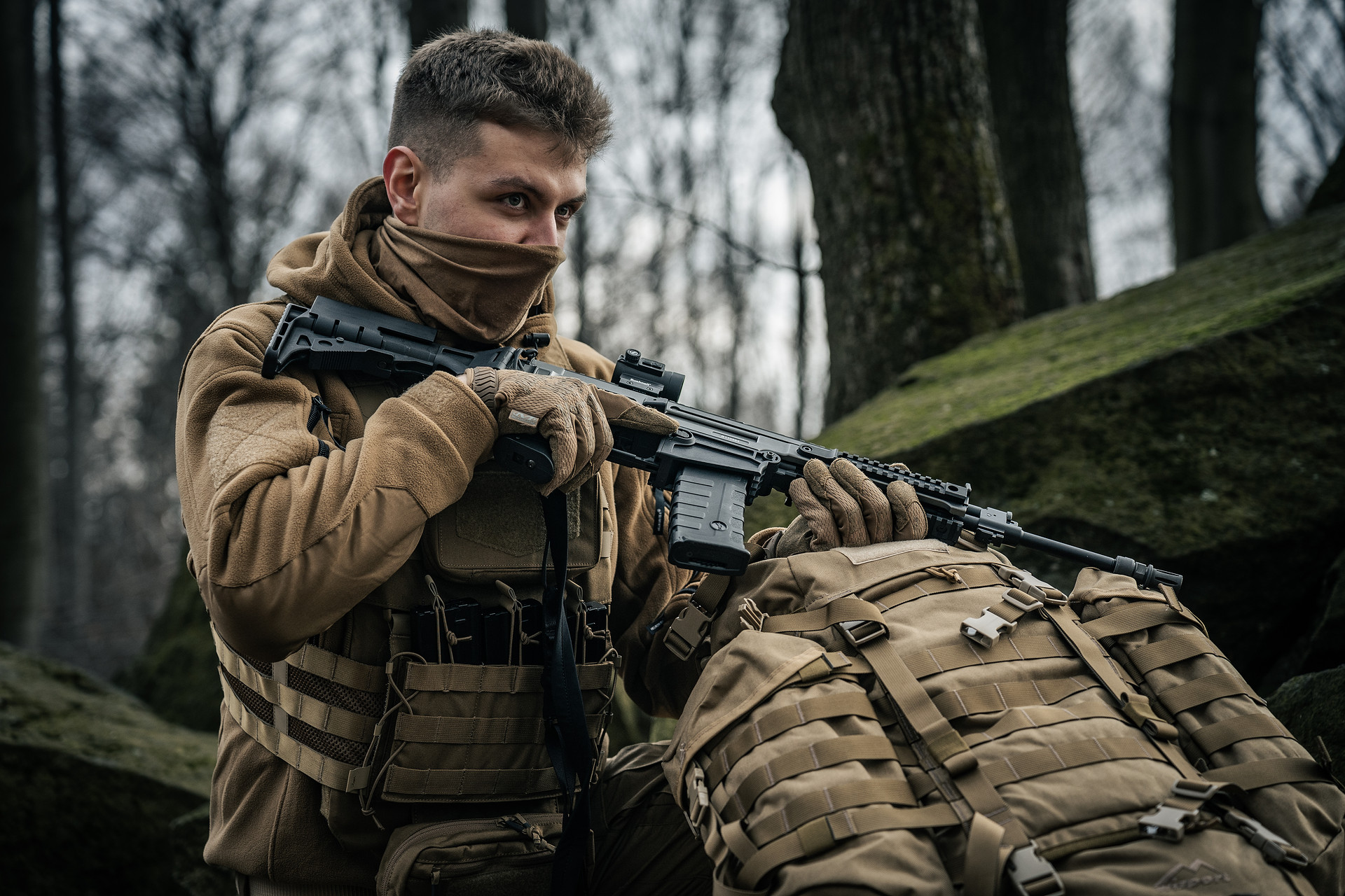 Флісова кофта Helikon-Tex Patriot - Coyote