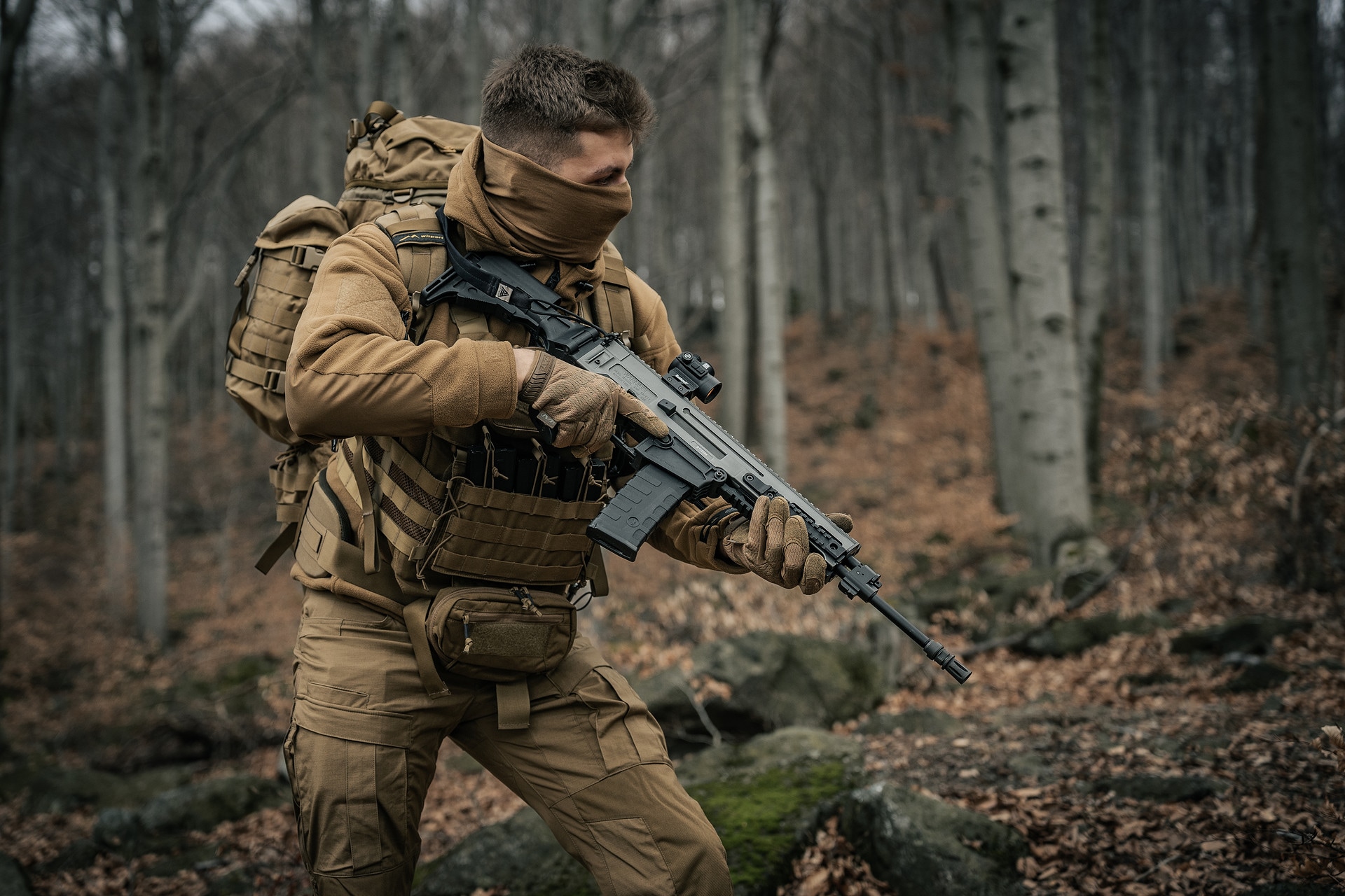 Флісова кофта Helikon-Tex Patriot - Coyote