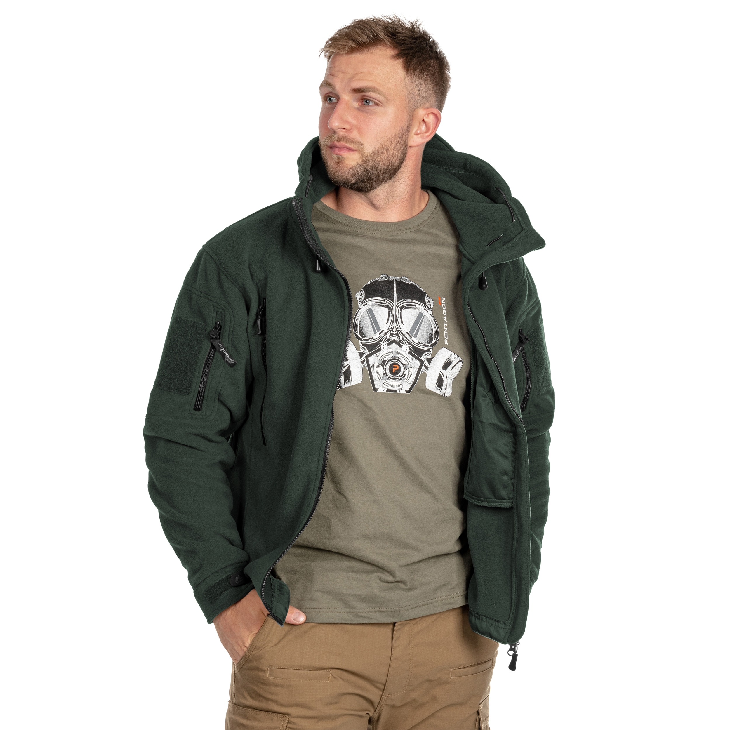 Флісова кофта Helikon-Tex Patriot - Jungle Green