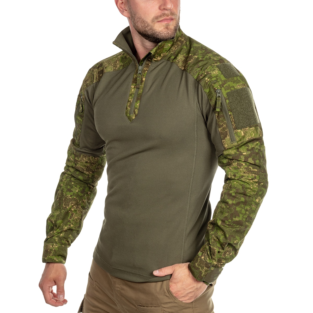 Bluza Helikon-Tex MCDU Combat Shirt NyCo Rip-Stop - PenCott WildWood