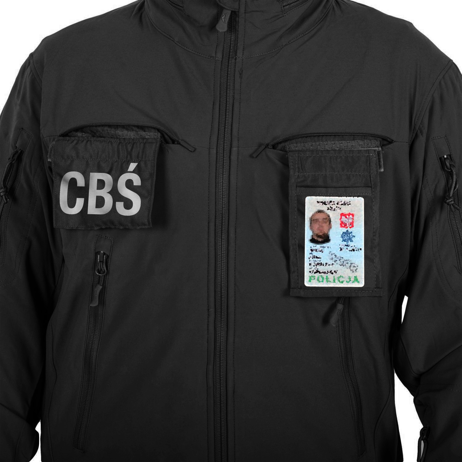 Kurtka Helikon-Tex Cougar Softshell Windblocker QSA HID - Black