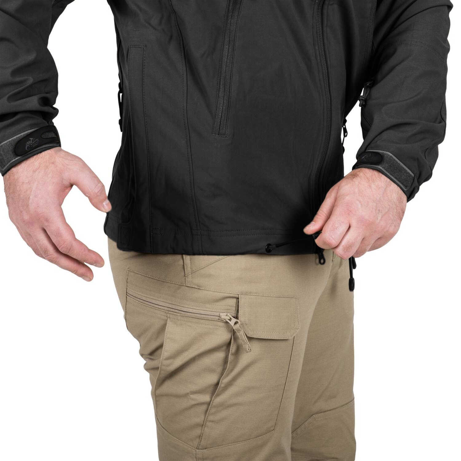 Kurtka Helikon-Tex Cougar Softshell Windblocker QSA HID - Black