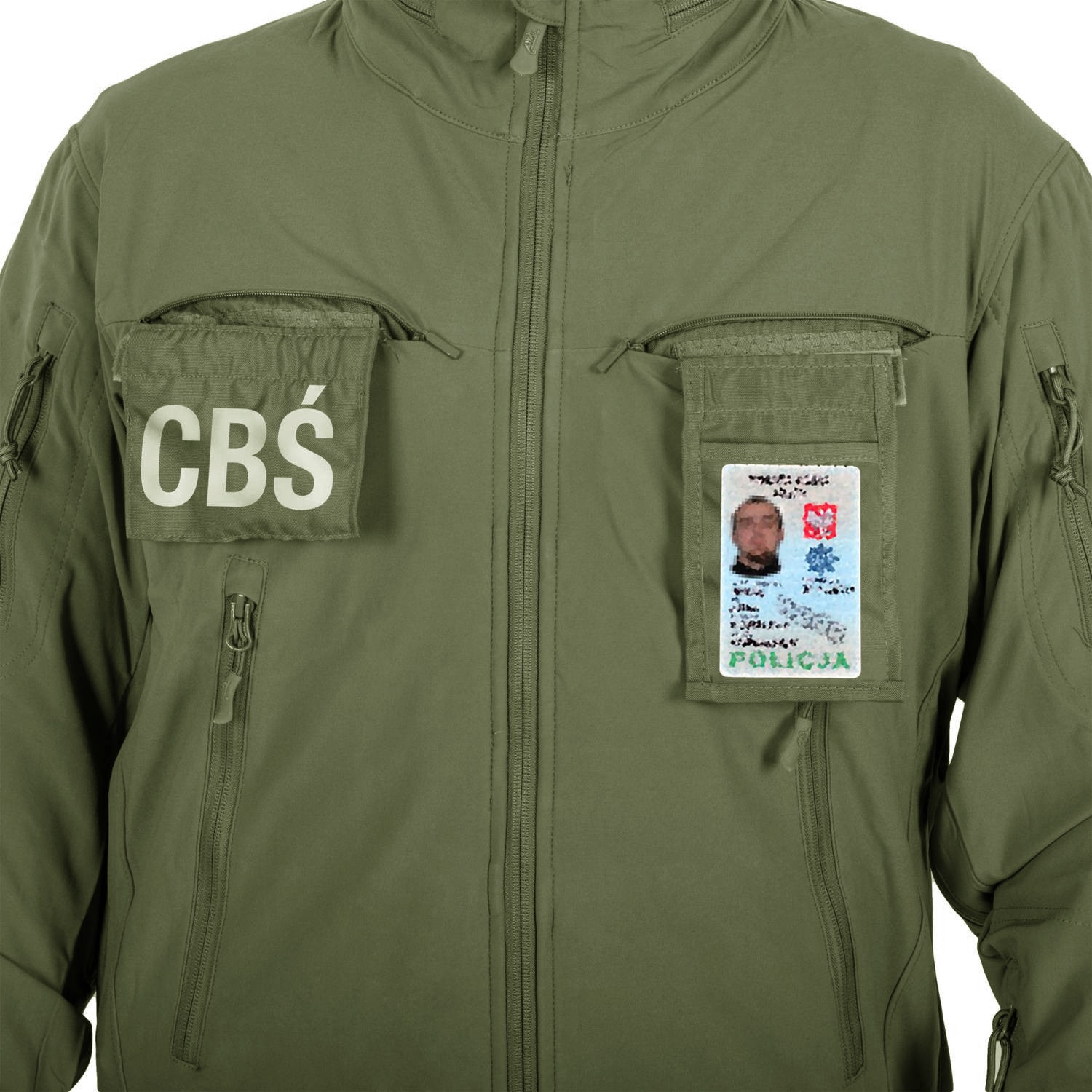 Kurtka Helikon Cougar Softshell Windblocker QSA HID - Olive Green