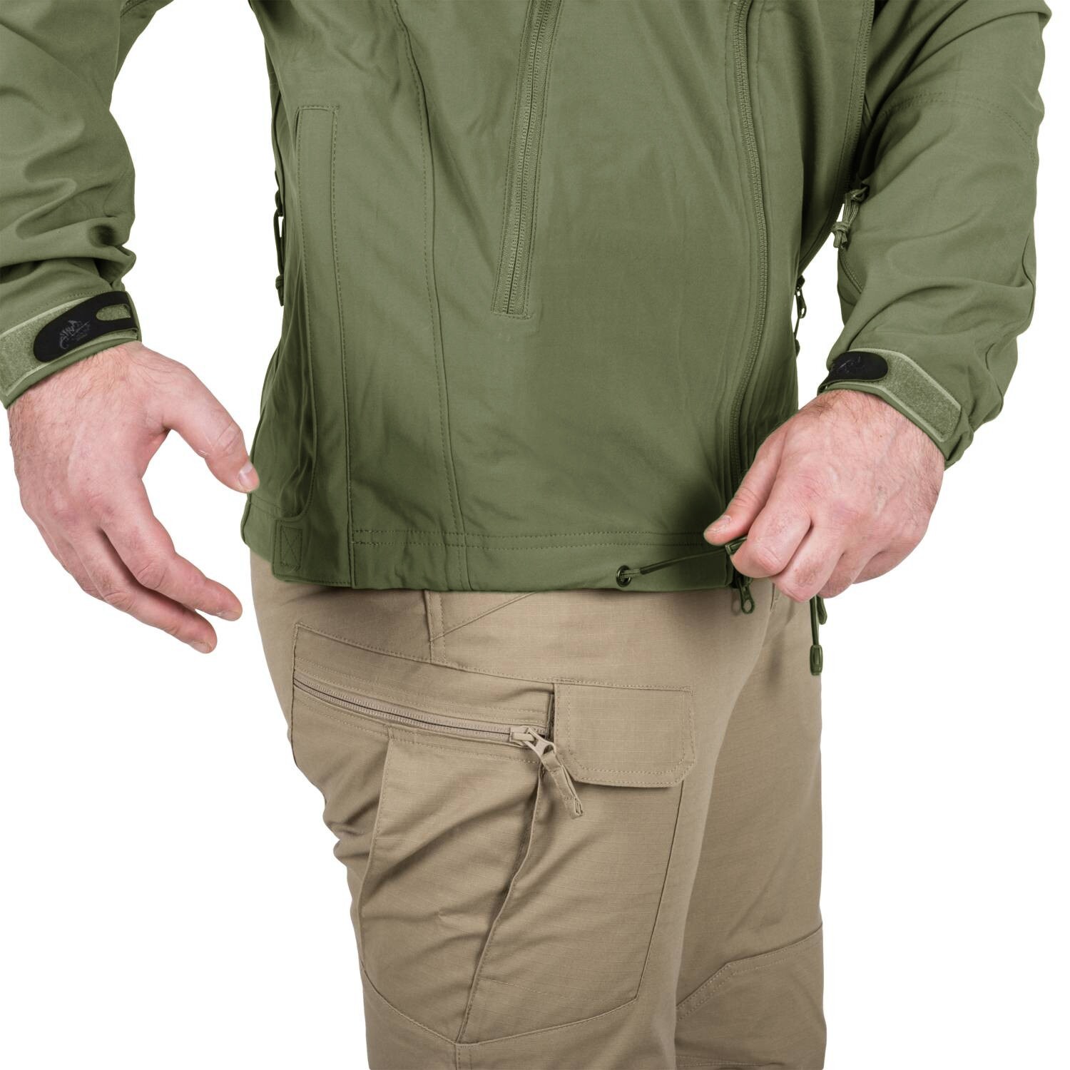 Kurtka Helikon Cougar Softshell Windblocker QSA HID - Olive Green