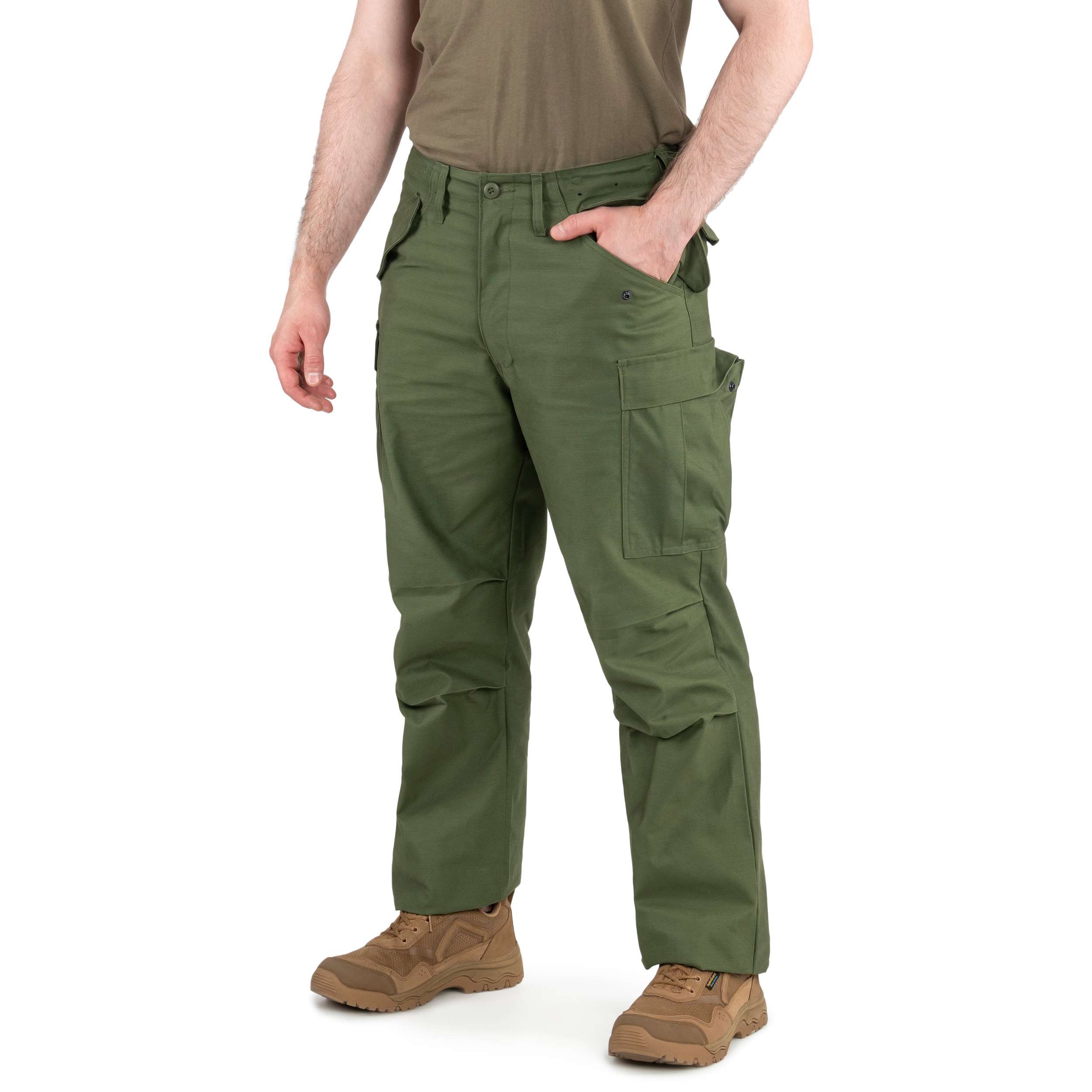 Spodnie wojskowe Helikon-Tex M65 Nyco Olive Green