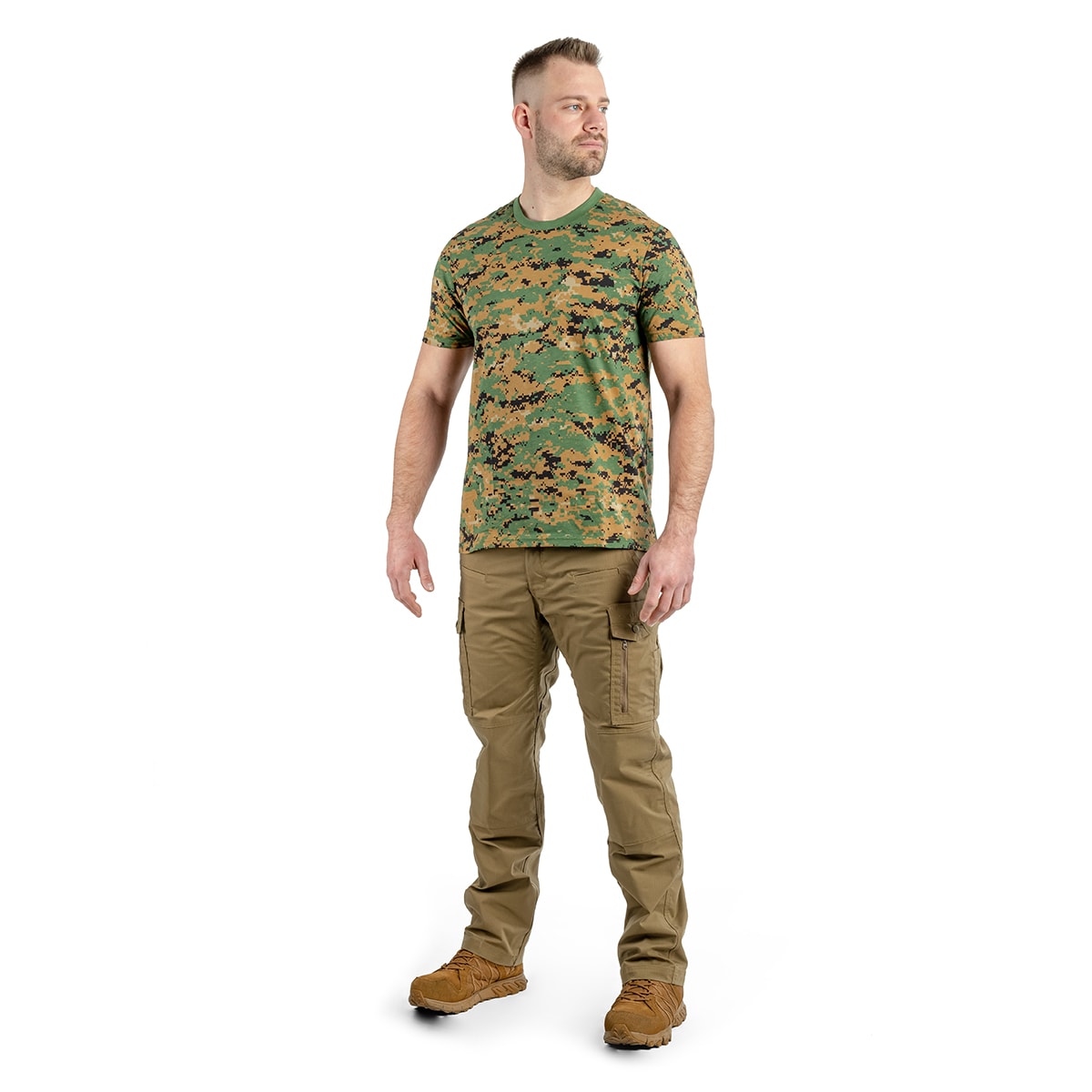 Koszulka T-shirt Helikon-Tex - Marpat USMC Digital Woodland