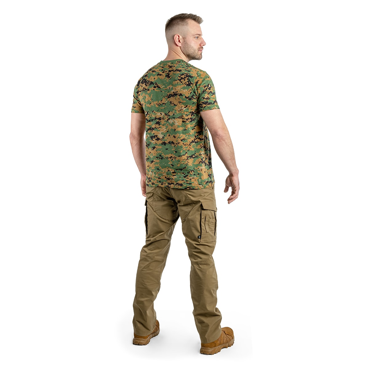 Koszulka T-shirt Helikon-Tex - Marpat USMC Digital Woodland