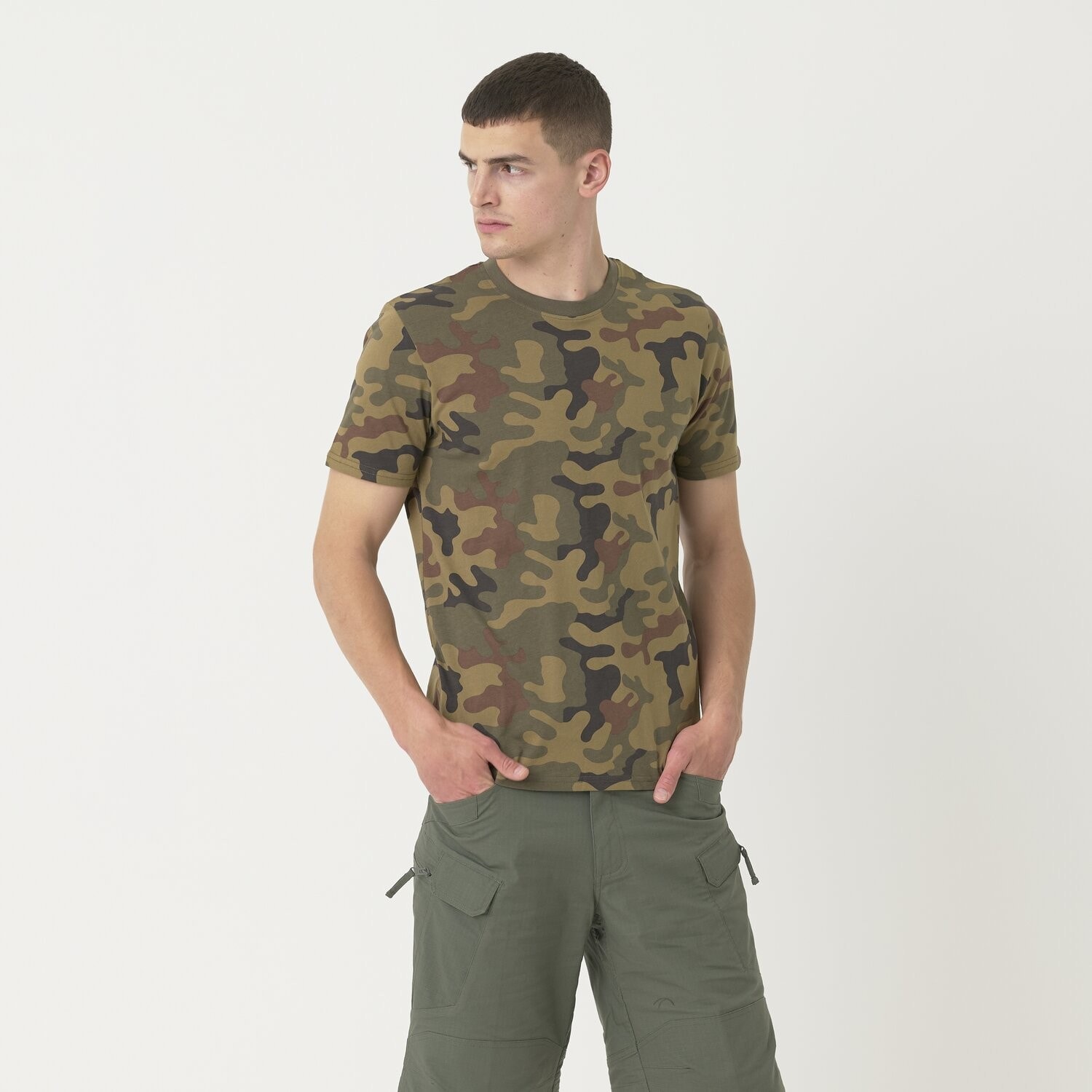 Koszulka T-shirt Helikon-Tex - wz.93 Pantera PL Woodland