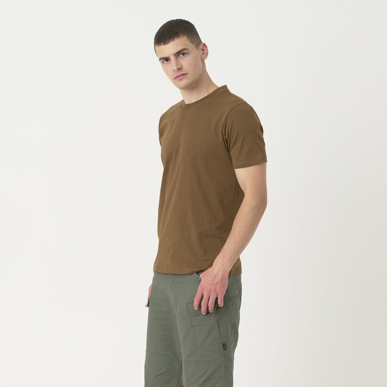 Koszulka T-shirt Helikon - Mud Brown