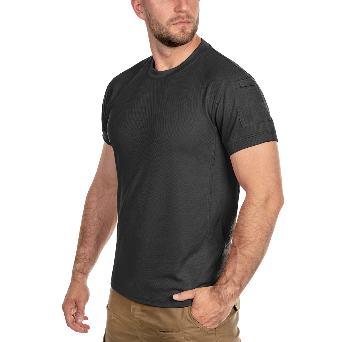 Koszulka termoaktywna Tactical T-shirt Helikon TopCool - Black