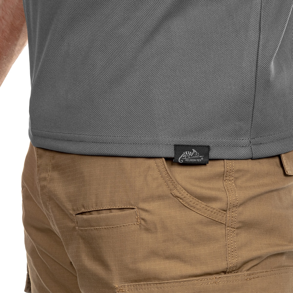 Термоактивна футболка Helikon-Tex Tactical T-shirt TopCool - Shadow Grey