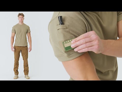 Koszulka termoaktywna Helikon Tactical T-shirt TopCool - Shadow Grey