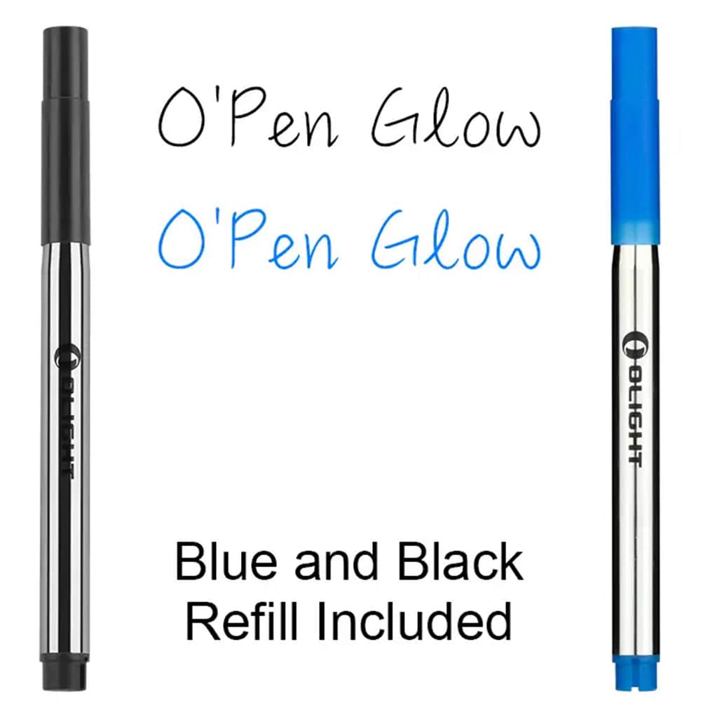 Latarka długopis Olight O'Pen Glow Black - 120 lumenów