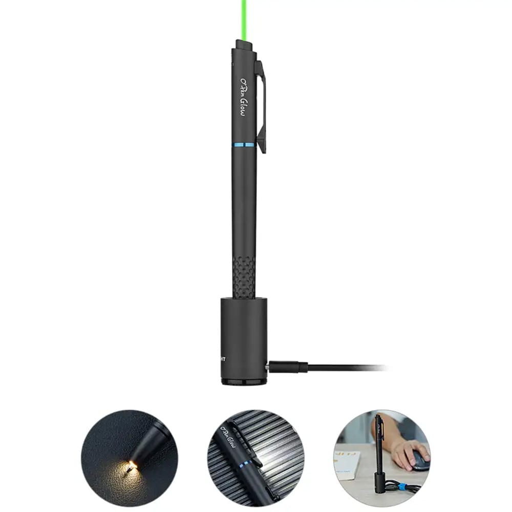 Latarka długopis Olight O'Pen Glow Black - 120 lumenów
