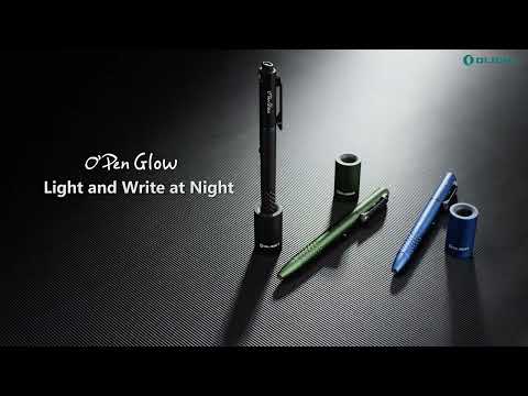 Ліхтарик-ручка Olight O'Pen Glow Black - 120 люменів
