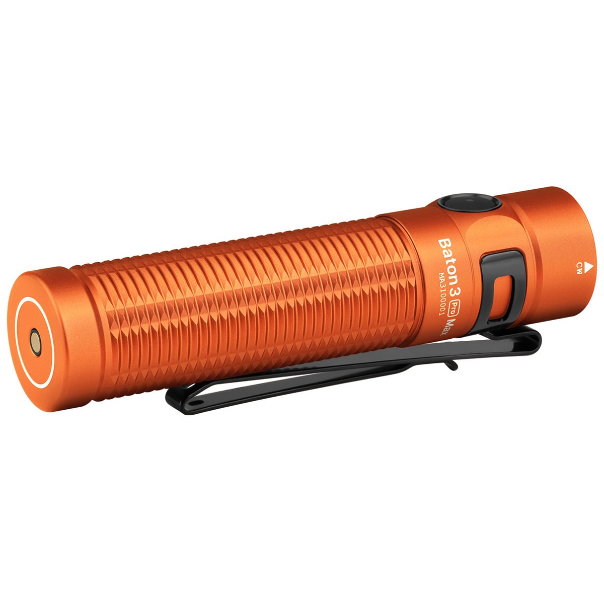 Latarka akumulatorowa Olight Baton 3 Pro Max Cool White Orange - 2500 lumenów