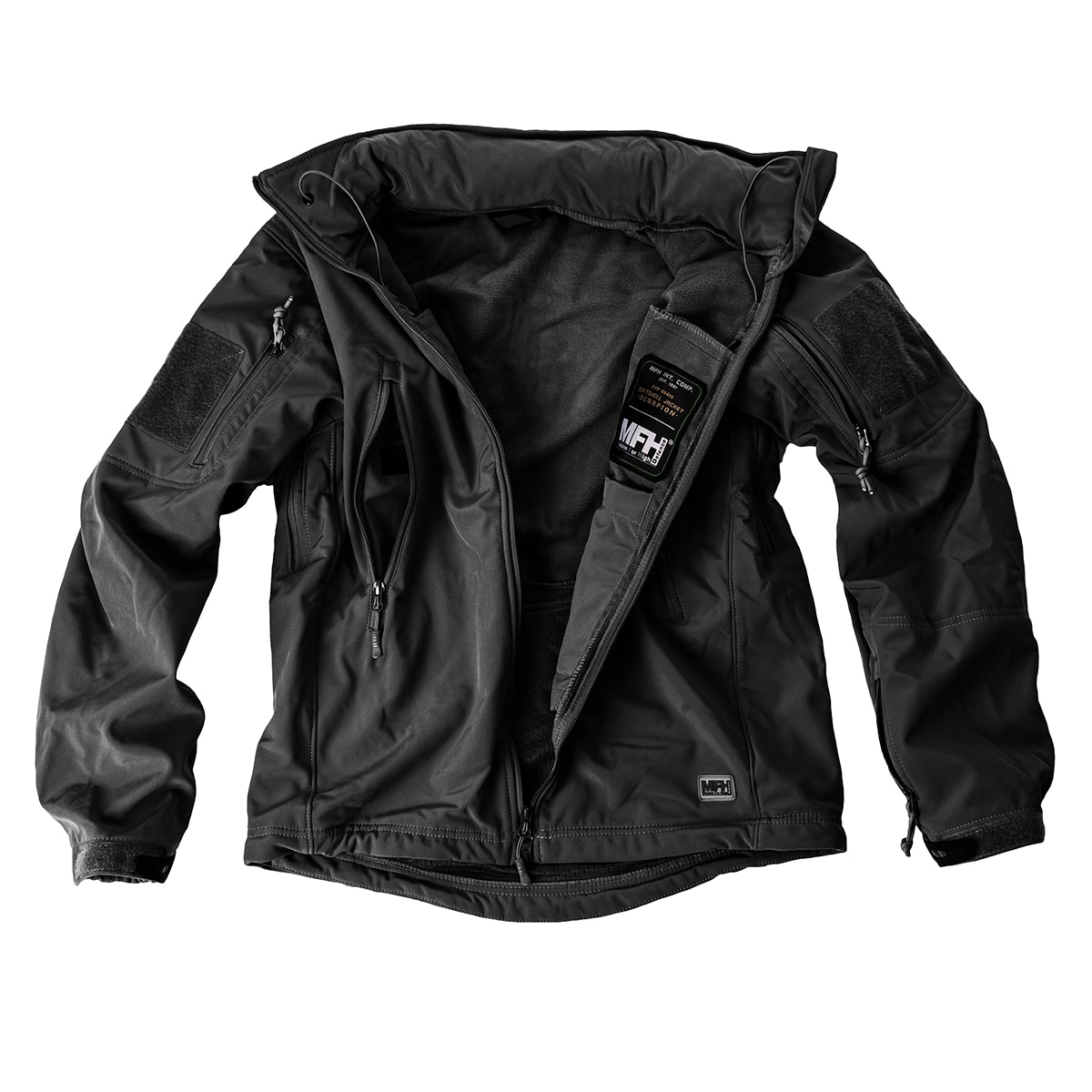 Куртка MFH Scorpion Softshell - Black