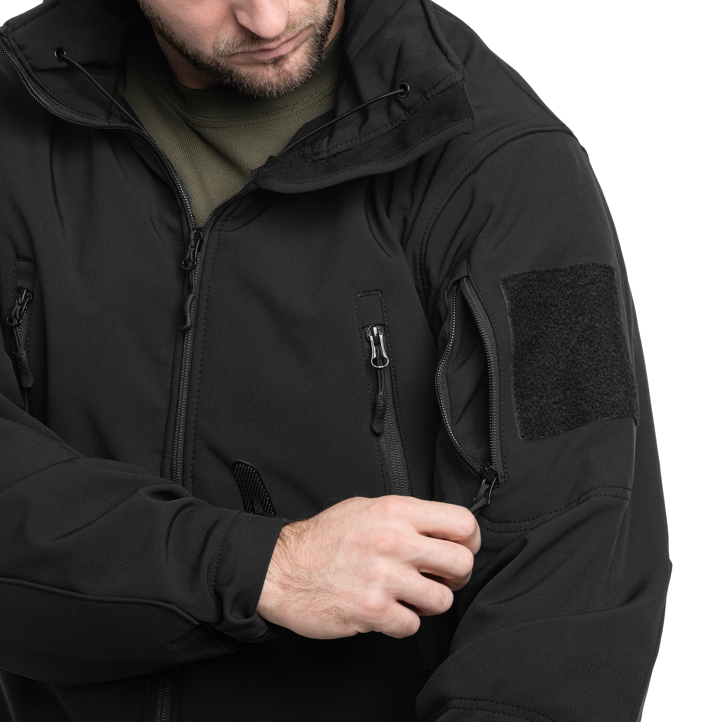 Kurtka MFH Scorpion Softshell - Black