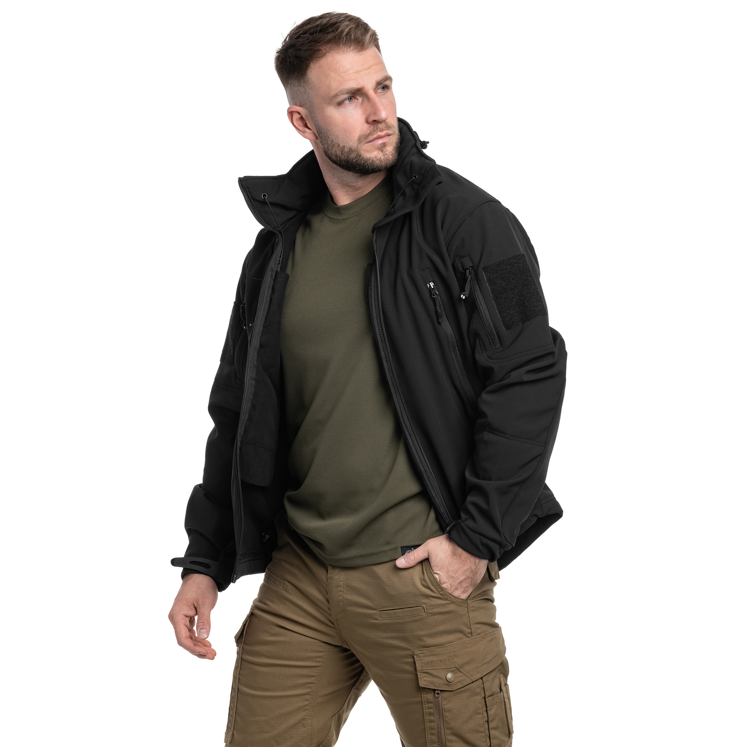 Kurtka MFH Scorpion Softshell - Black