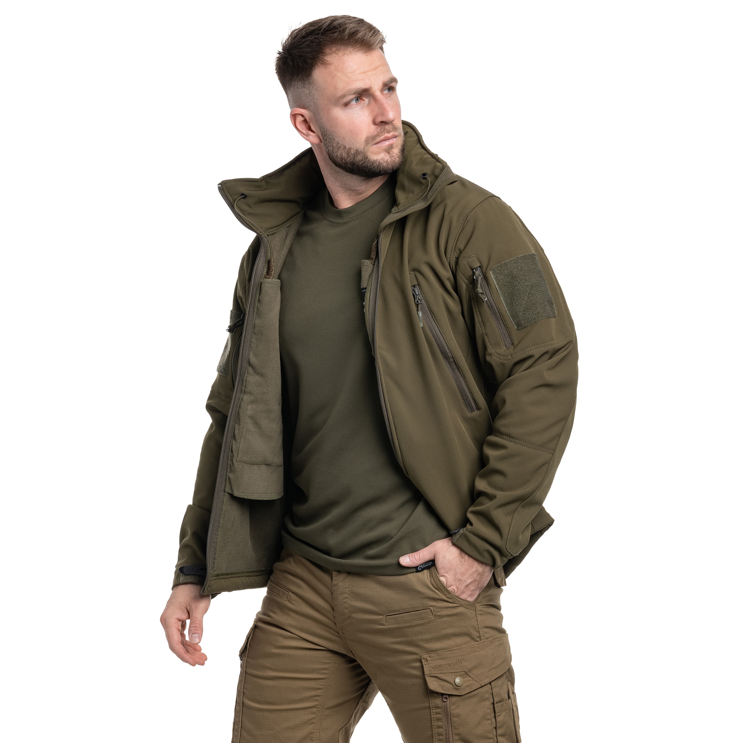 Kurtka MFH Scorpion Softshell - Olive