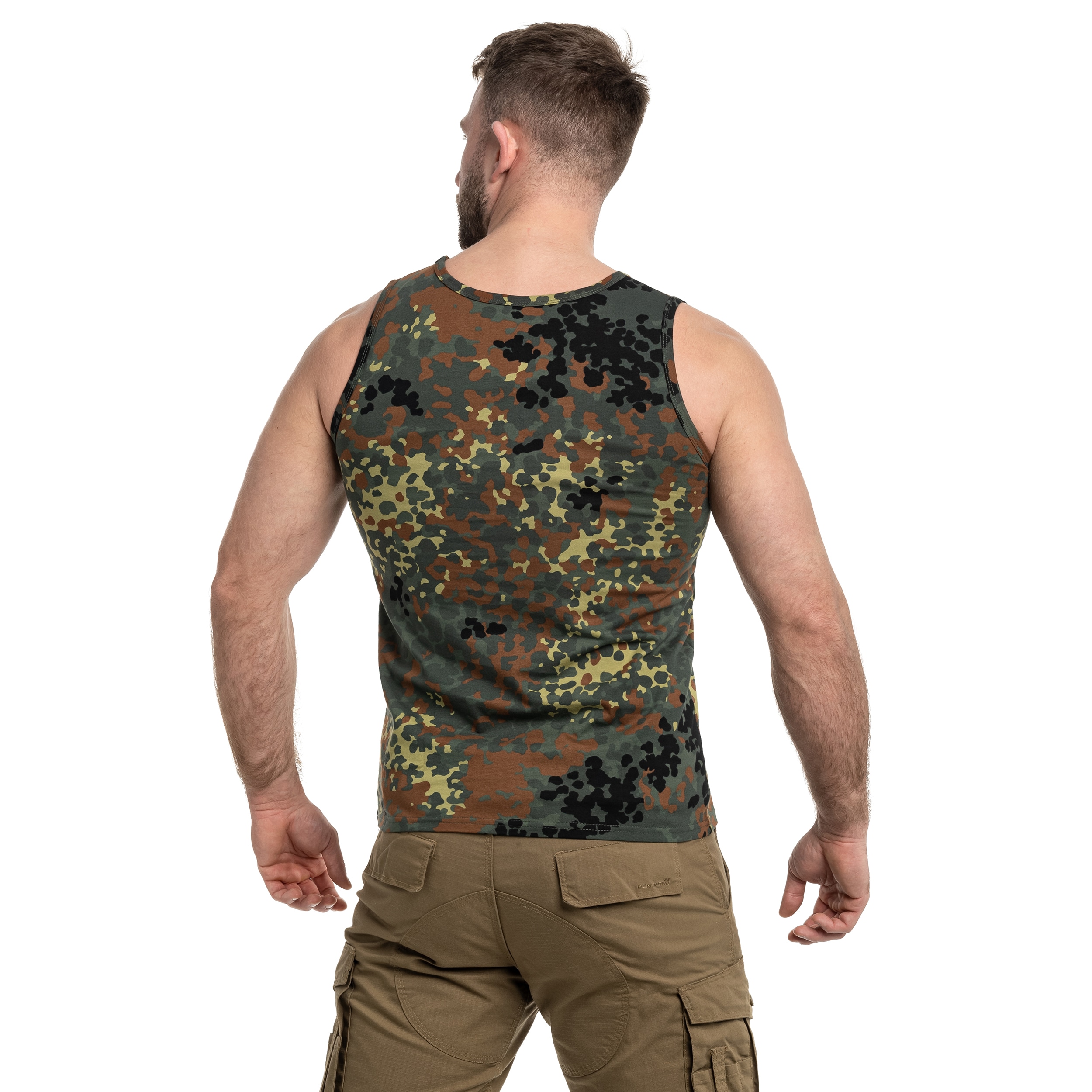 Koszulka Tank Top MFH - Flecktarn