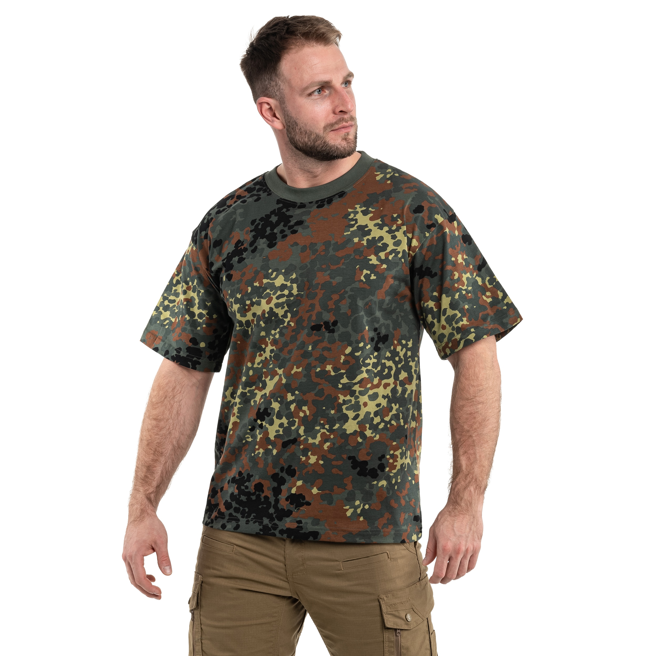 Koszulka T-shirt MFH - Flecktarn BW Camo