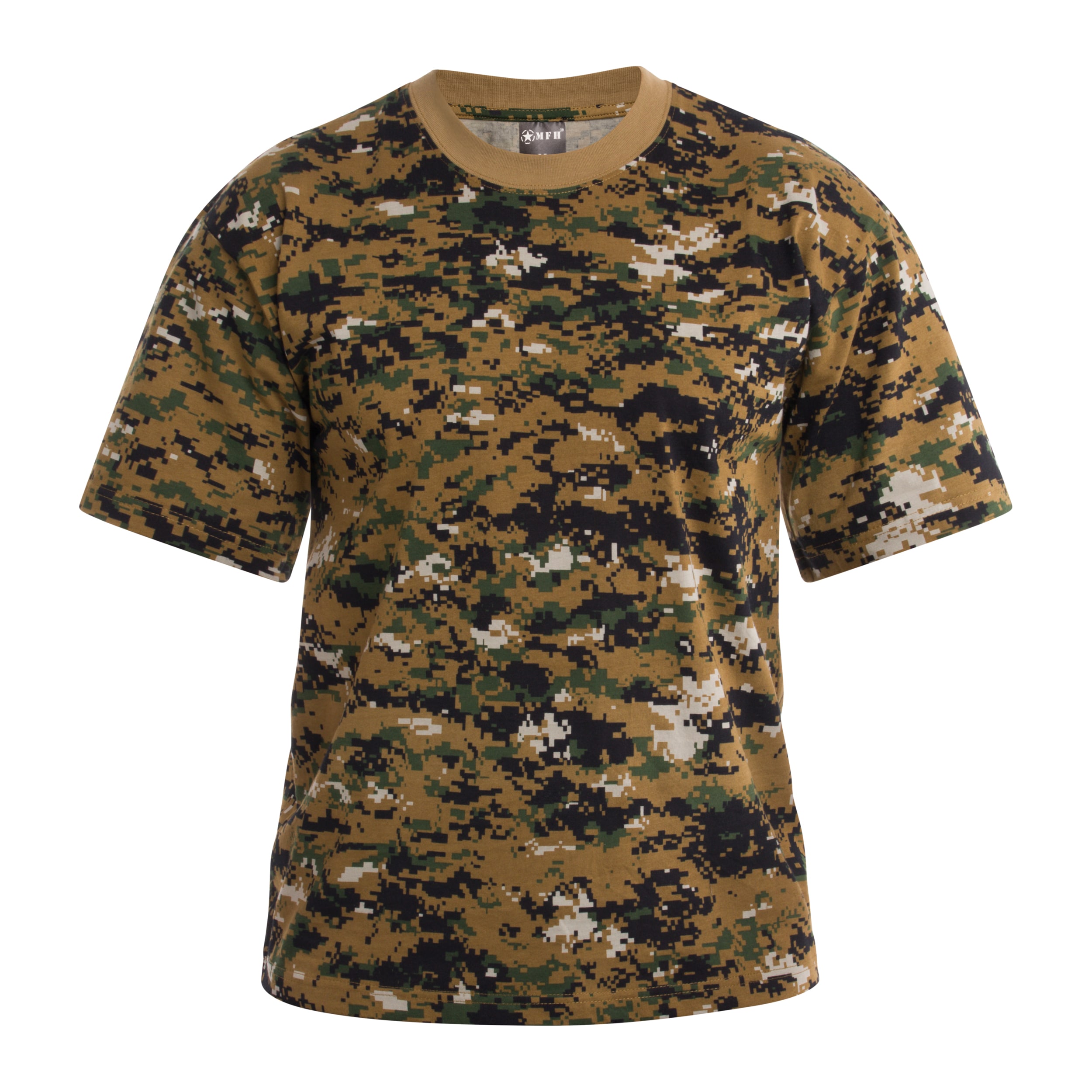 Koszulka T-shirt MFH - Digital Woodland