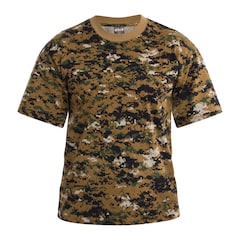 Koszulka T-shirt MFH - Digital Woodland