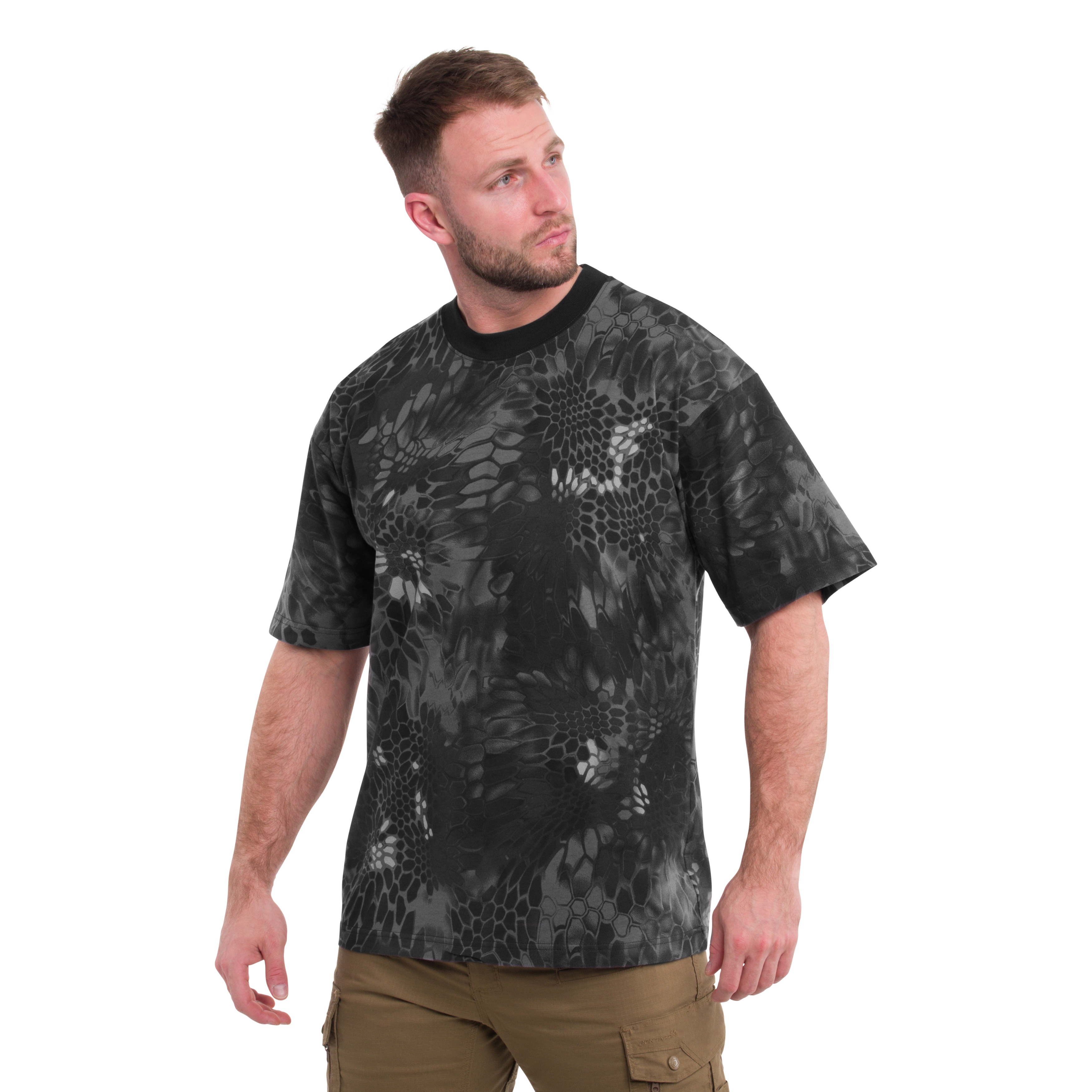 Koszulka T-shirt MFH - Snake Black