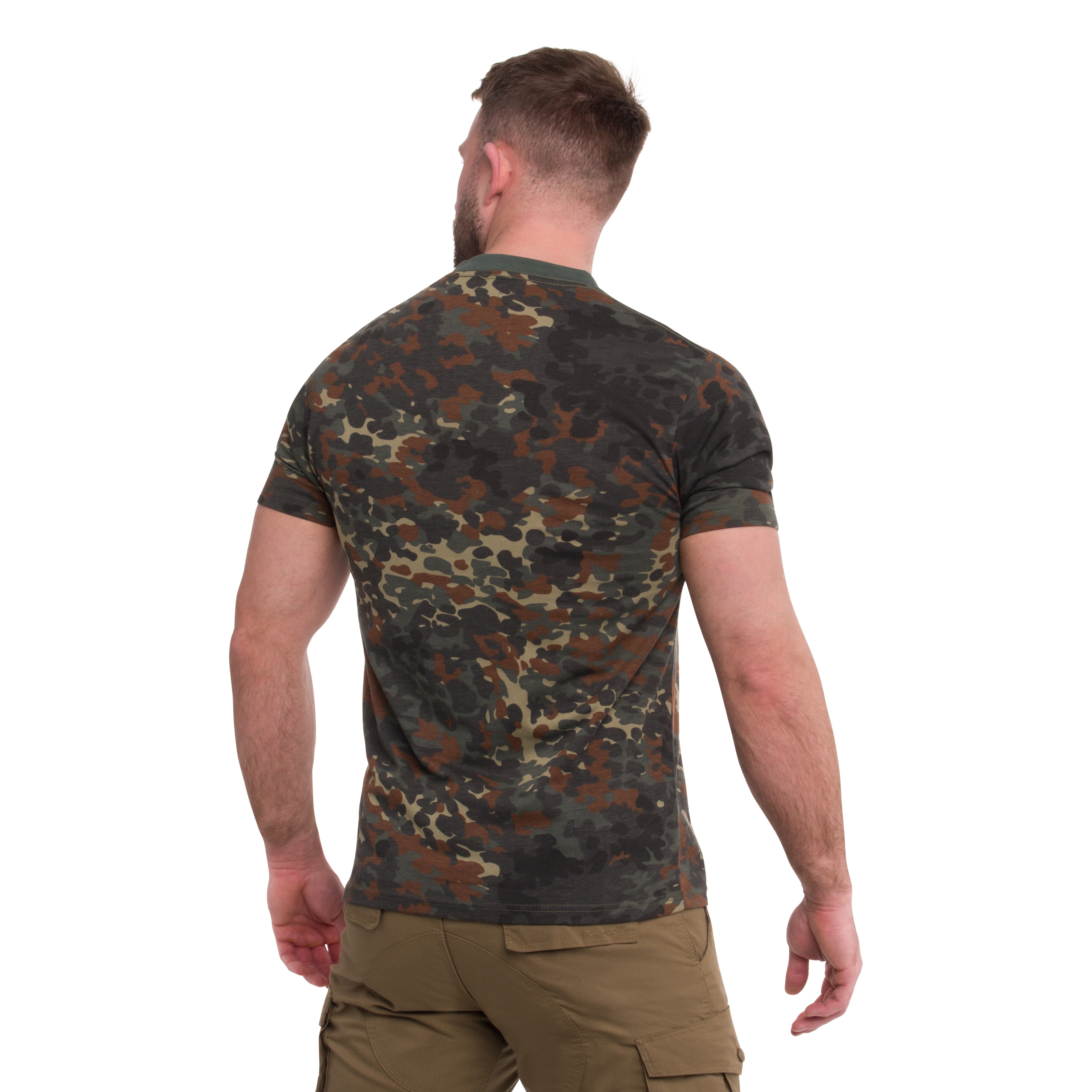 Koszulka T-shirt MFH Streetstyle - Flecktarn BW Camo