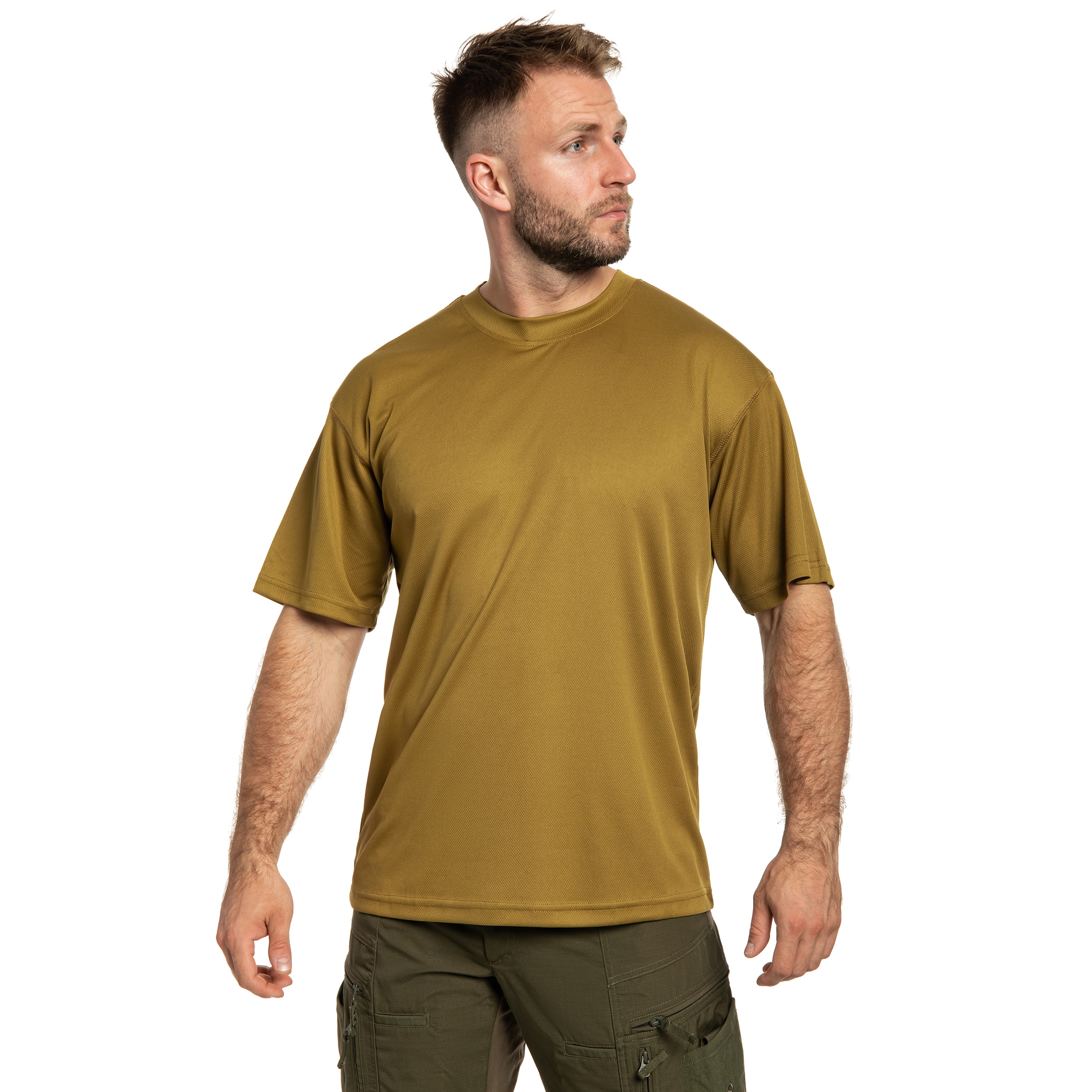 Футболка T-shirt MFH Tactical - Coyote Tan