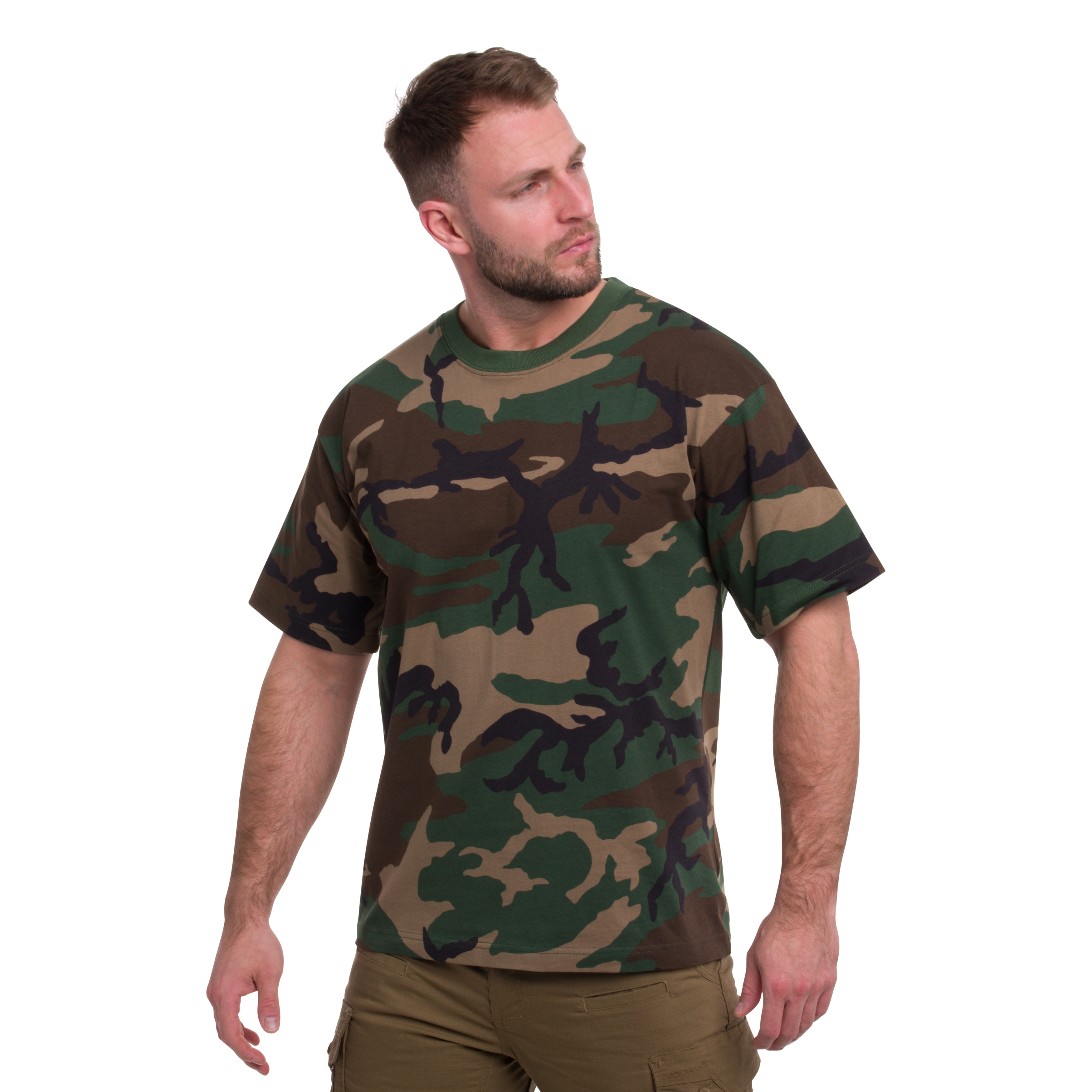 Футболка T-shirt MFH - Woodland