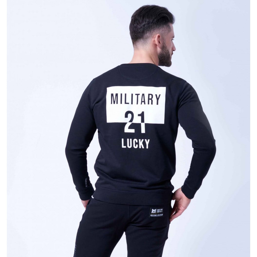 Bluza Military Gym Wear Lucky 21 - czarna