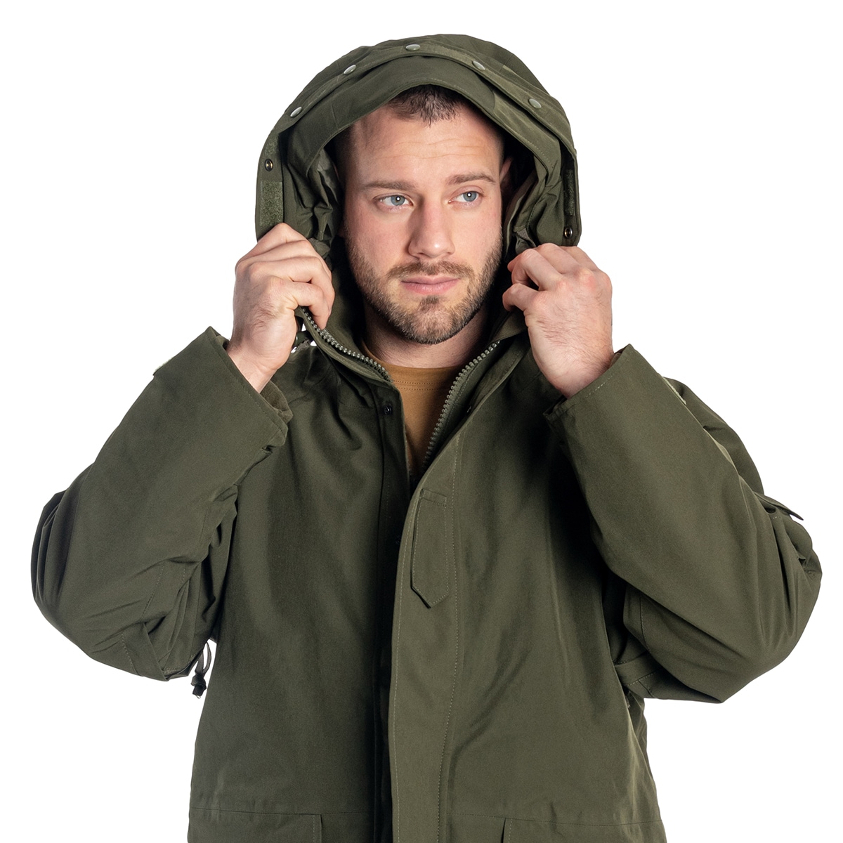 Kurtka Mil-Tec ECWCS Wet Weather z podpinką - Olive