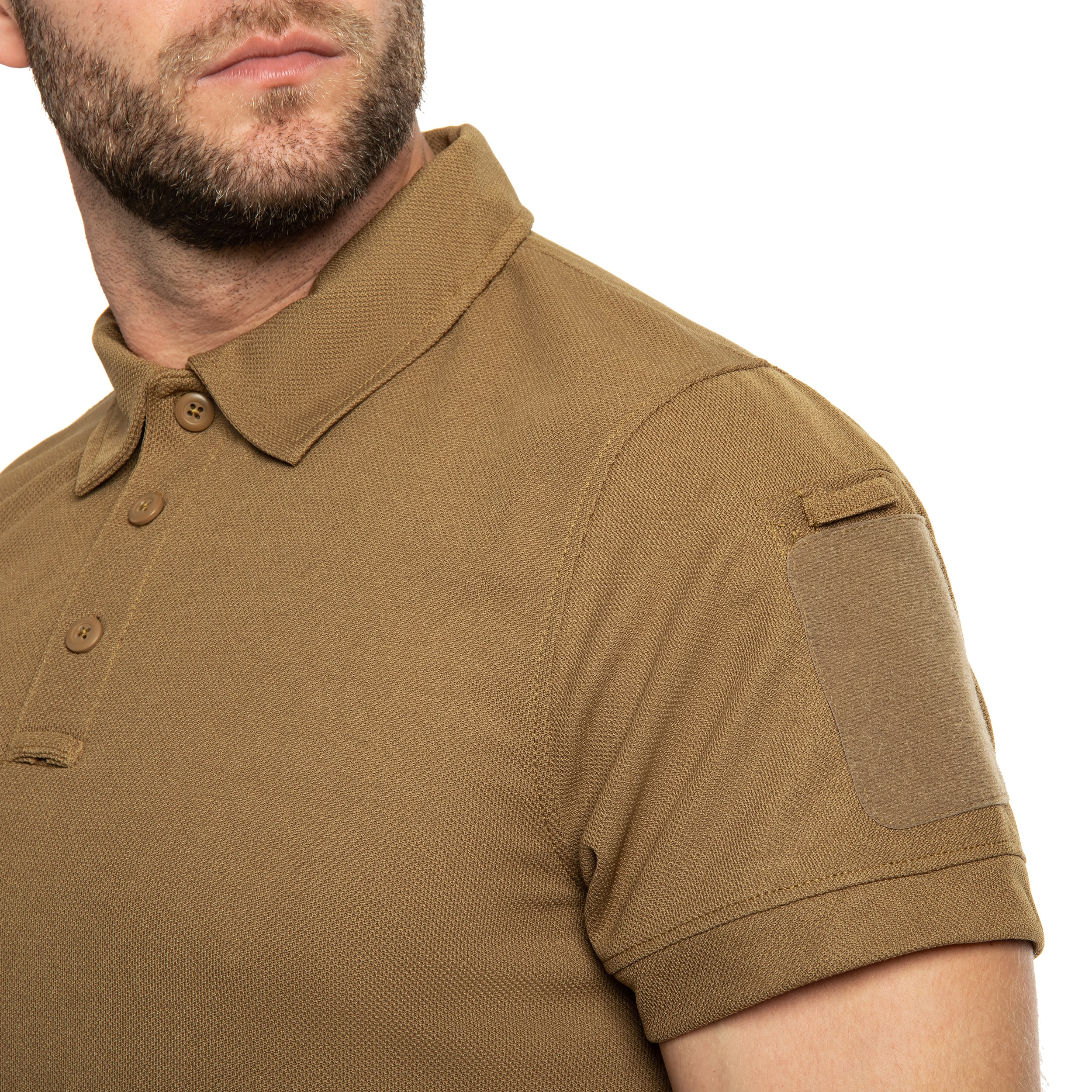 Koszulka polo Mil-Tec Tactical Quickdry - Coyote