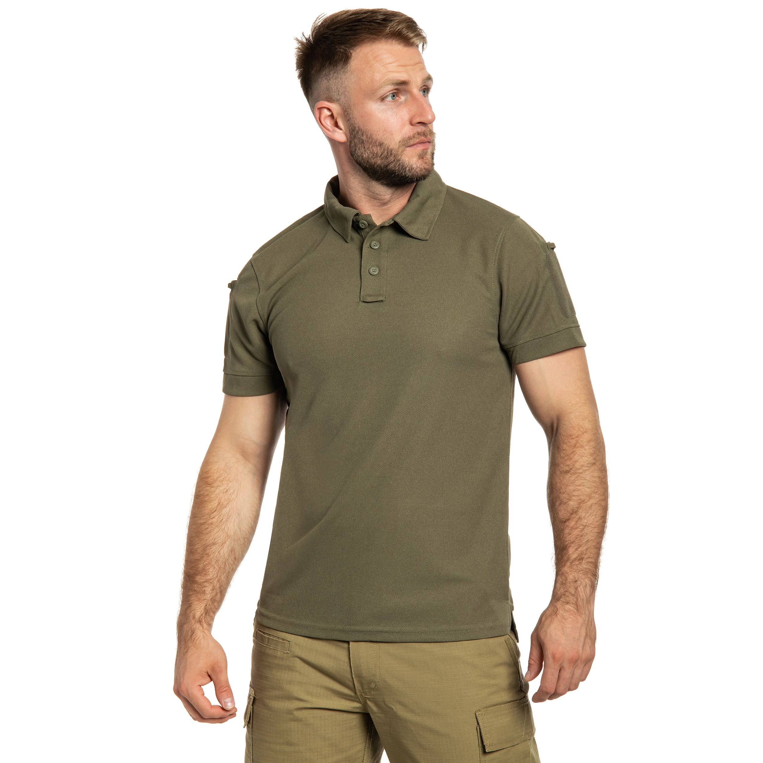 Koszulka polo Mil-Tec Tactical Quickdry - Olive