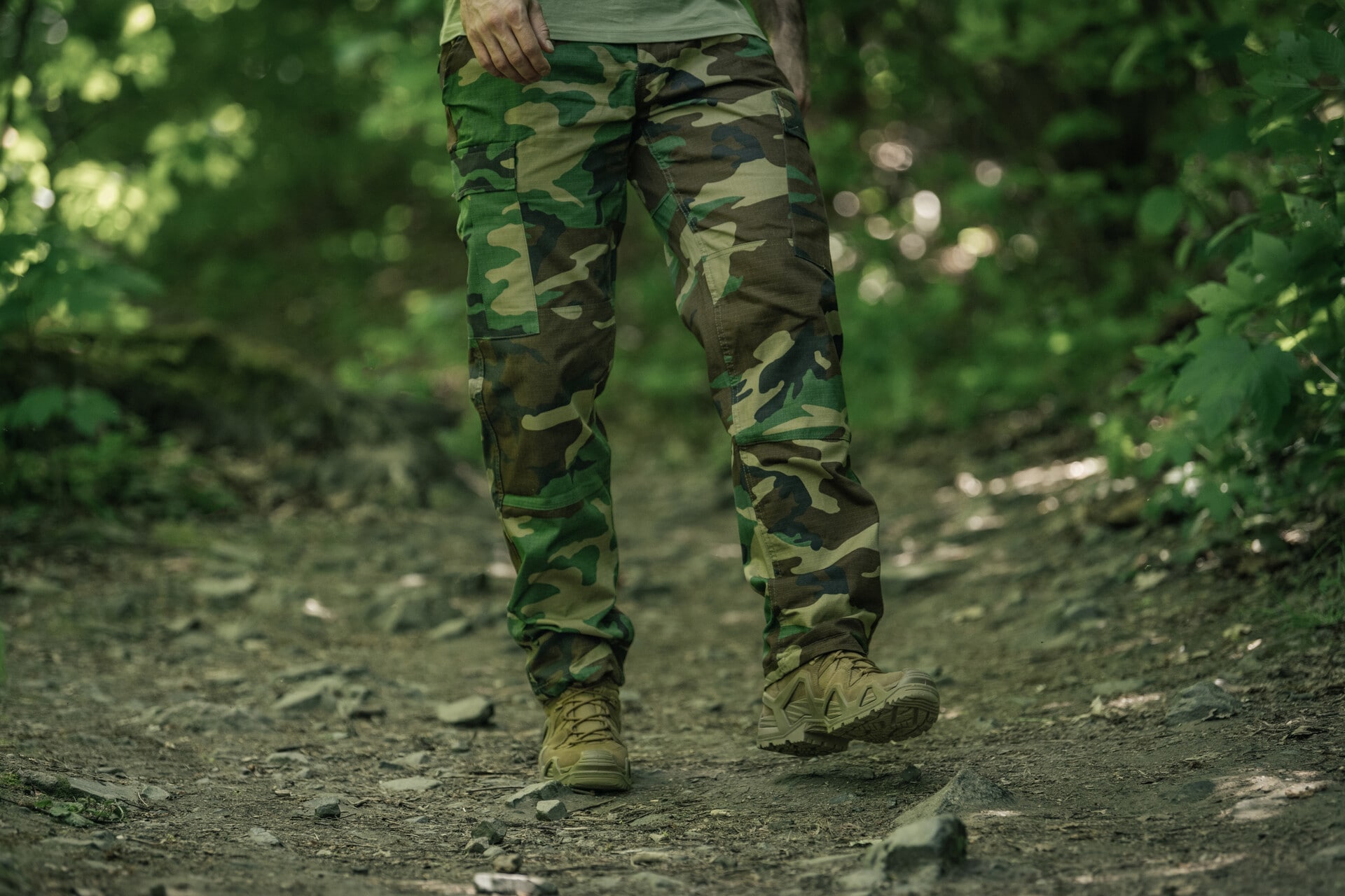 Spodnie wojskowe Mil-Tec Teesar Rip-Stop BDU - Woodland