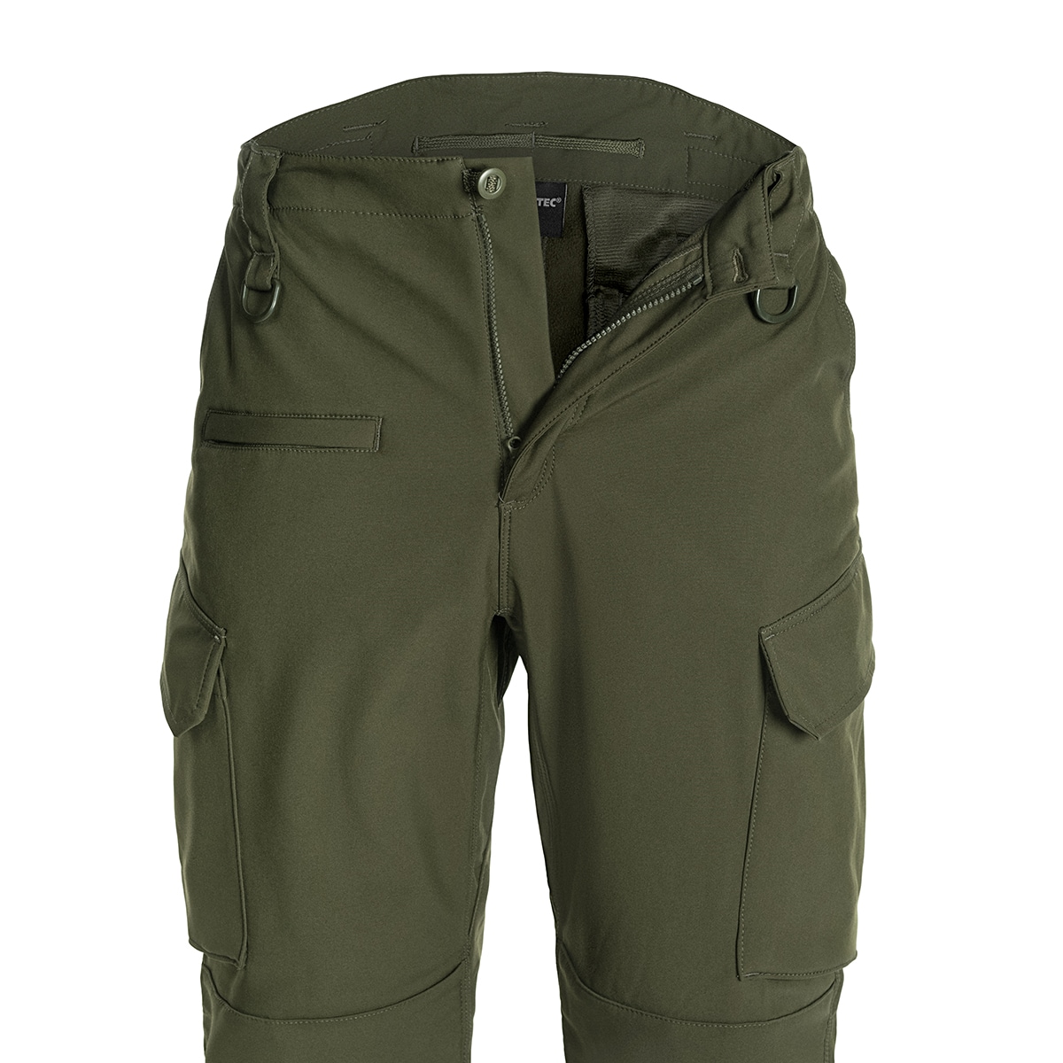 Утеплені штани Mil-Tec Softshell Explorer водонепроникні - Olive