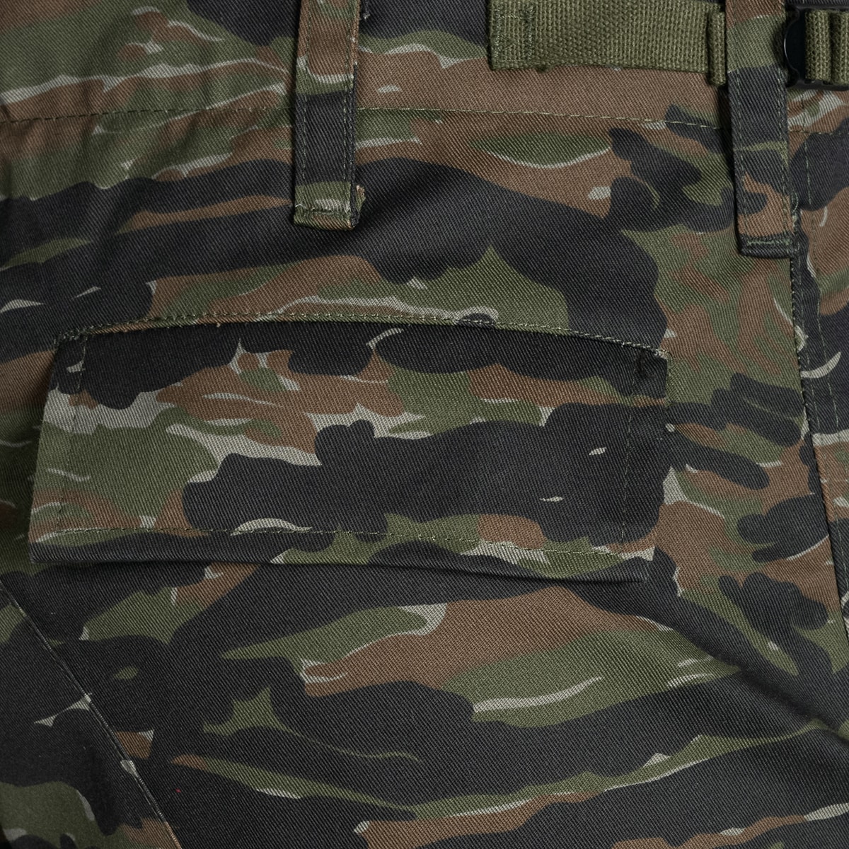Spodnie wojskowe Mil-Tec wzmacniane BDU Tiger Stripe
