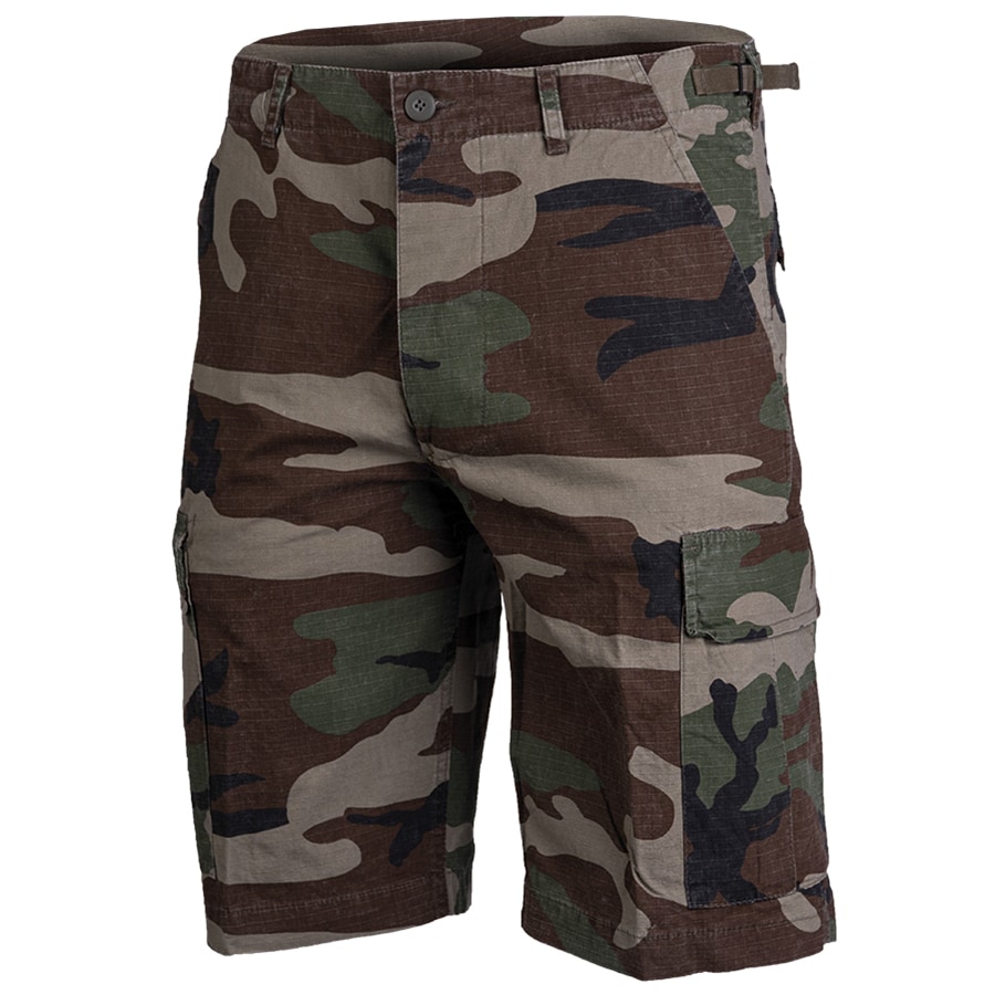 Szorty Mil-Tec Bermuda Rip-Stop Woodland