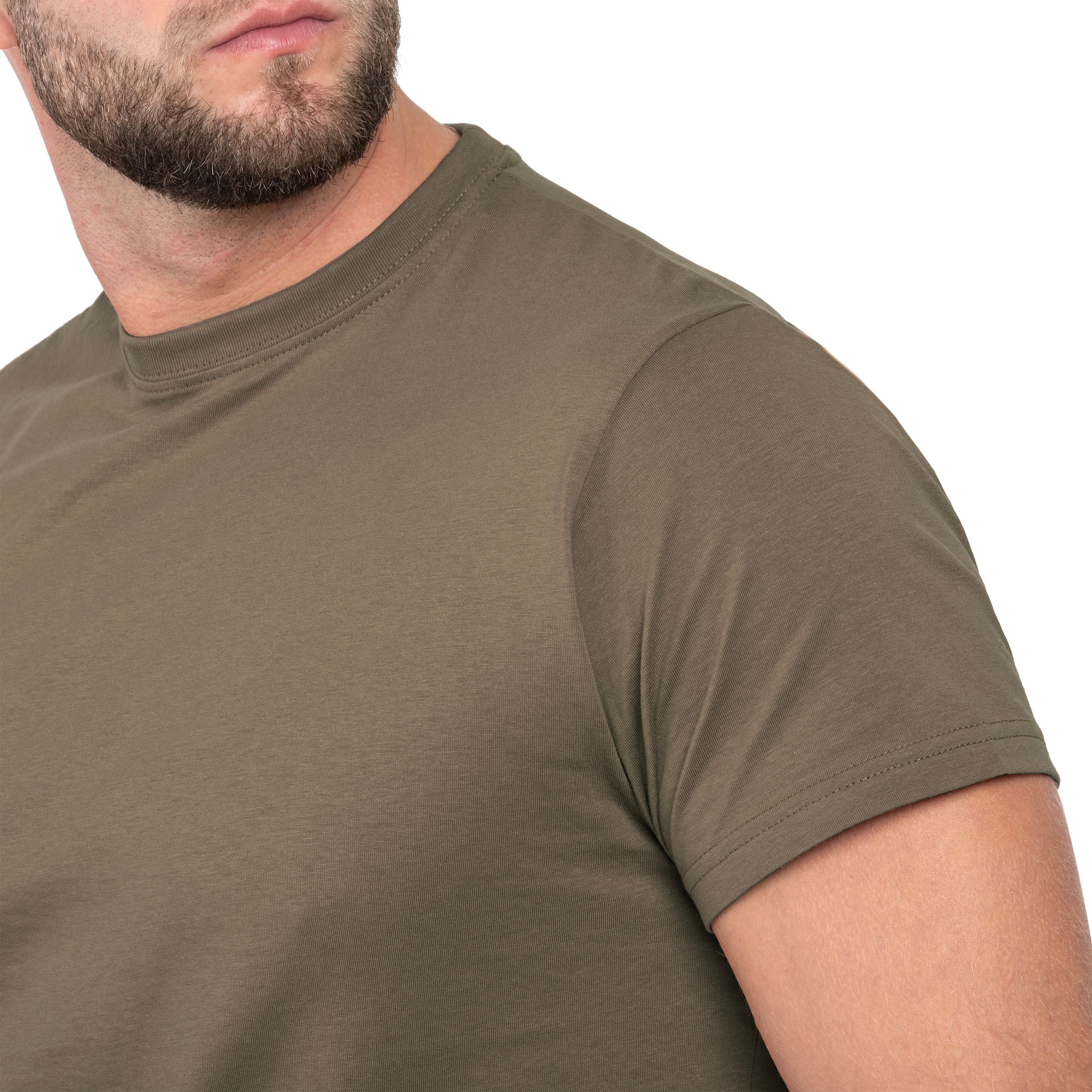 Koszulka T-shirt Mil-Tec - Stone Grey/Olive