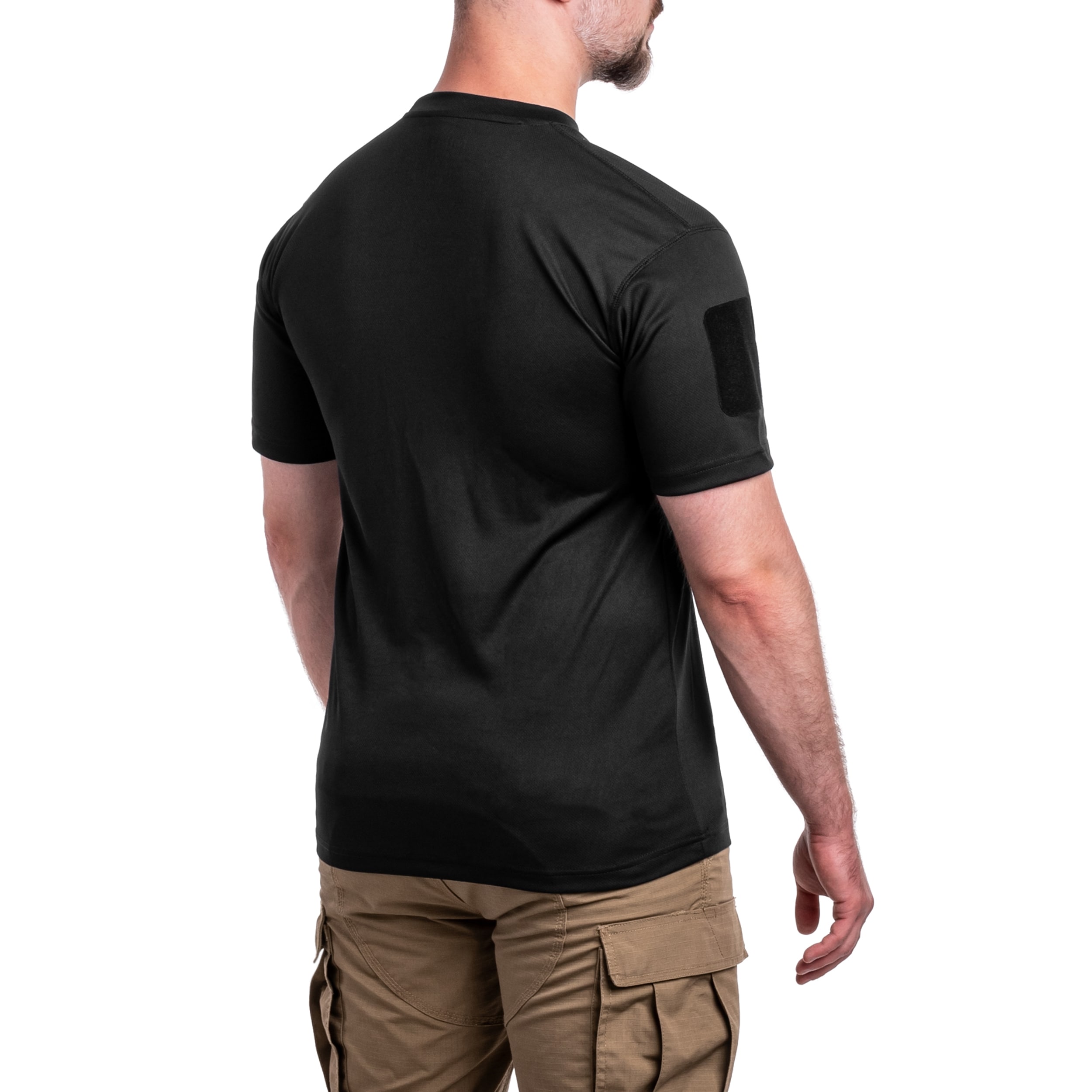 Koszulka termoaktywna Mil-Tec Tactical Short Sleeve - Black
