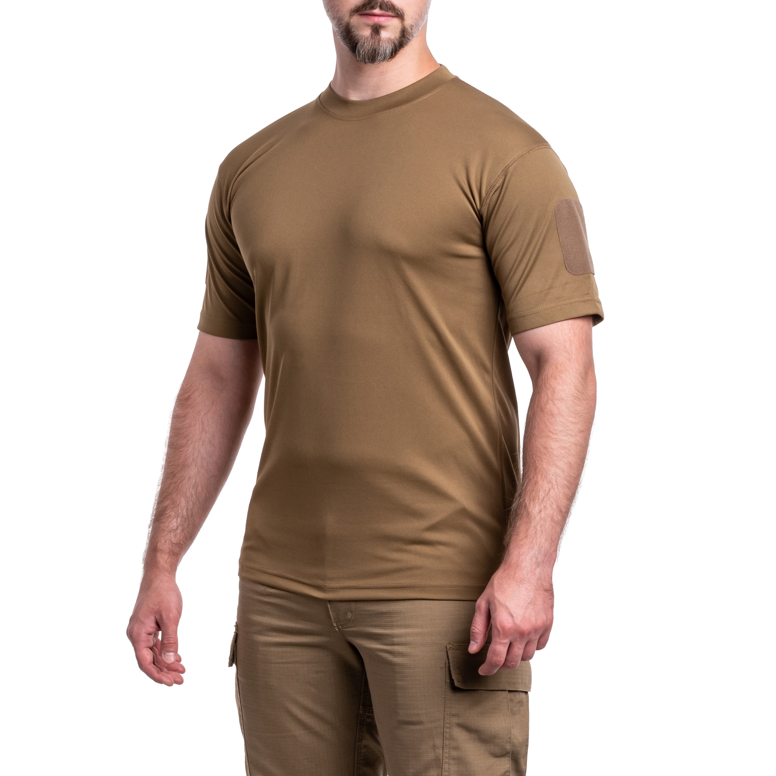 Koszulka termoaktywna Mil-Tec Tactical Short Sleeve - Coyote
