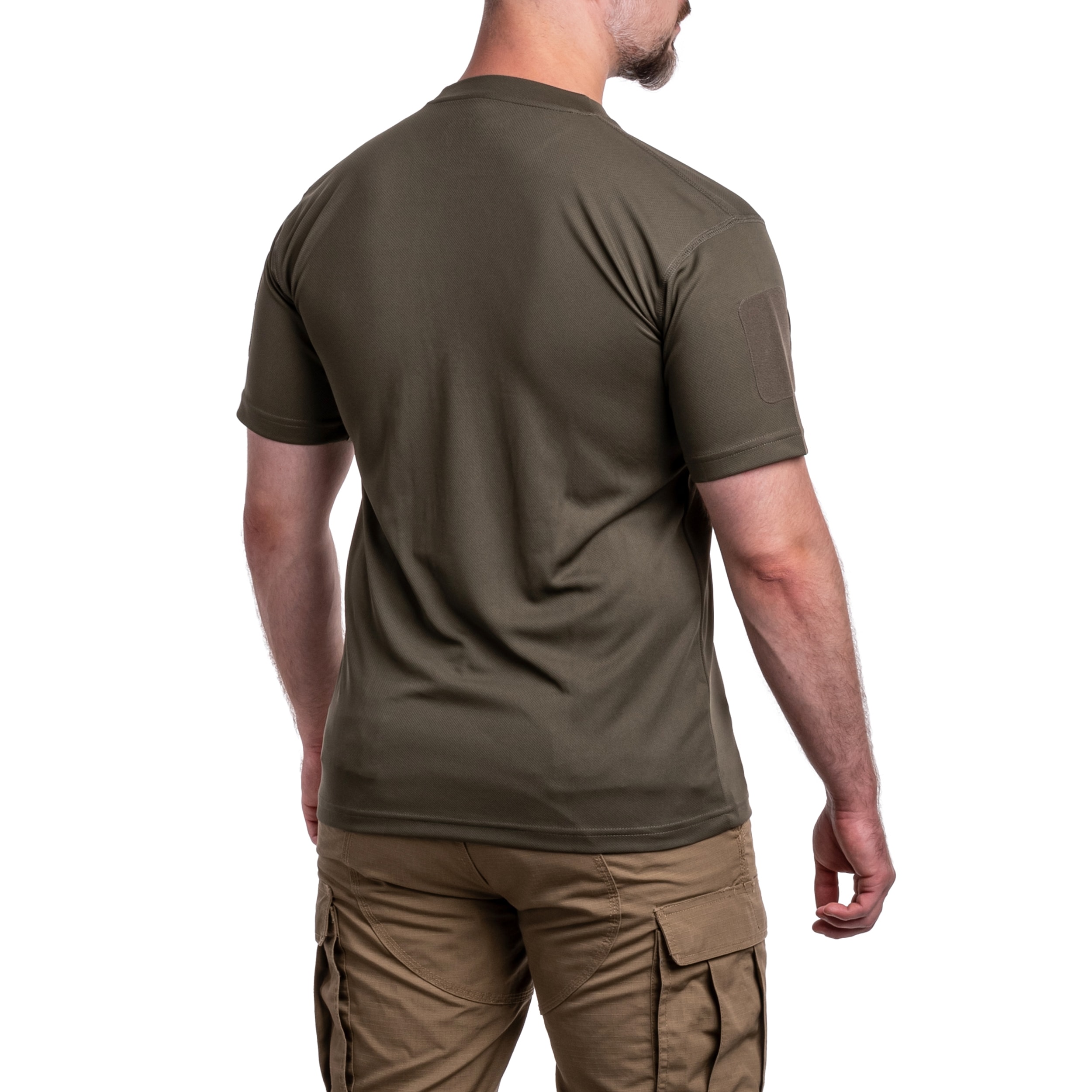 Koszulka termoaktywna Mil-Tec Tactical Short Sleeve - Olive
