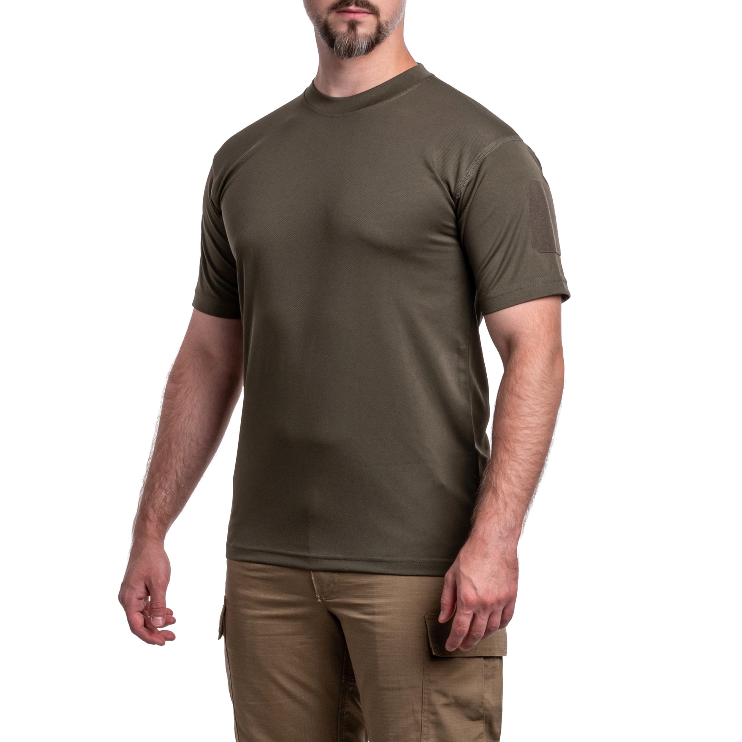Koszulka termoaktywna Mil-Tec Tactical Short Sleeve - Olive