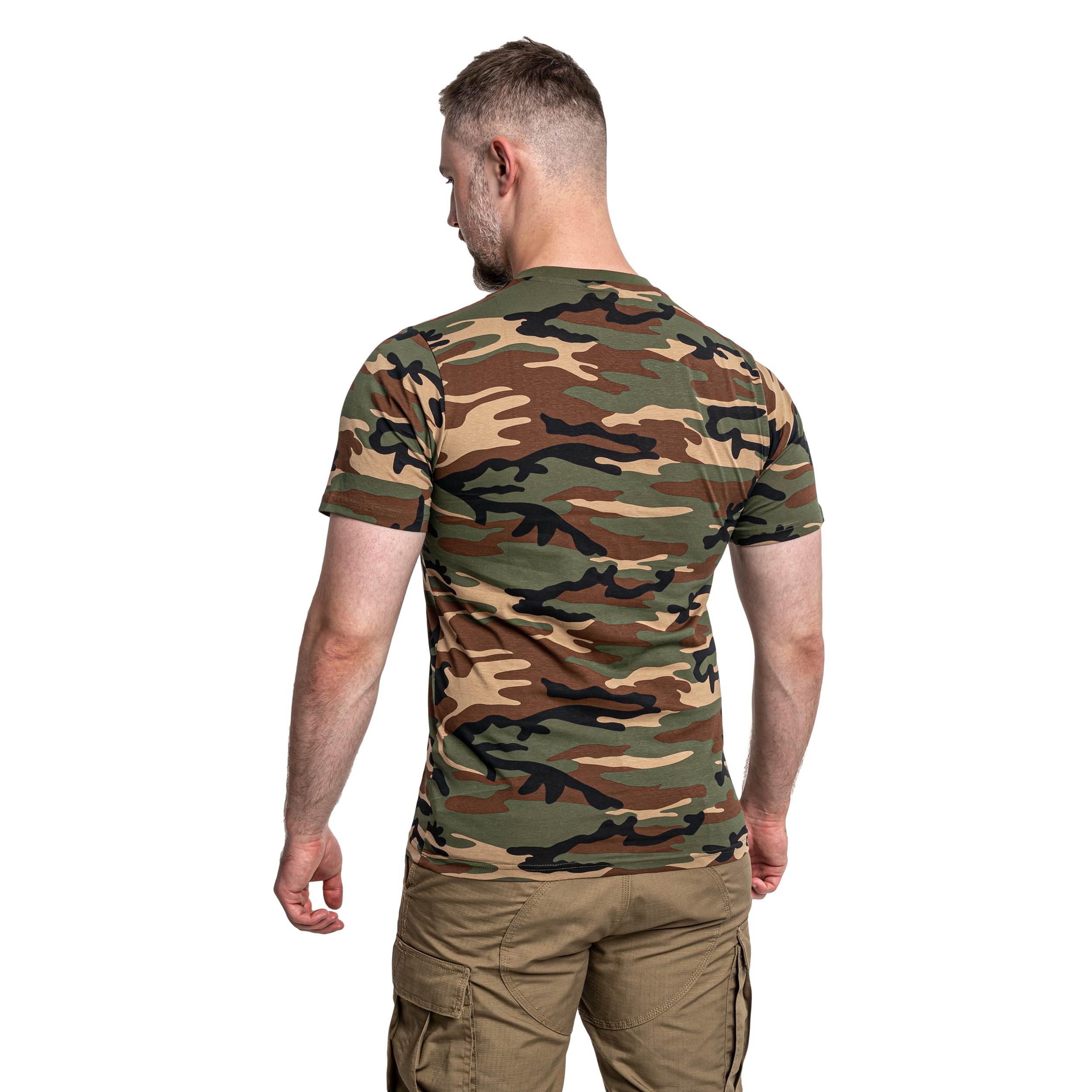 Koszulka T-Shirt Mil-Tec - Woodland