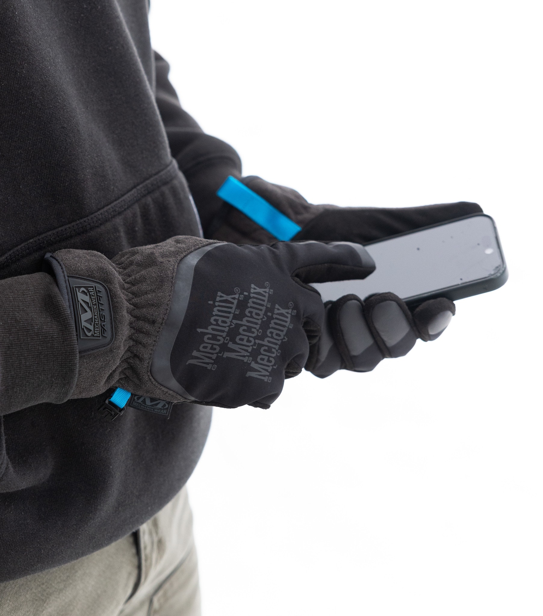 Rękawice taktyczne Mechanix Wear ColdWork FastFit Black/Grey