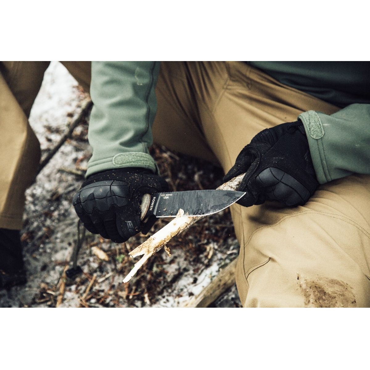 Rękawice taktyczne Mechanix Wear M-Pact 3 - Covert Black